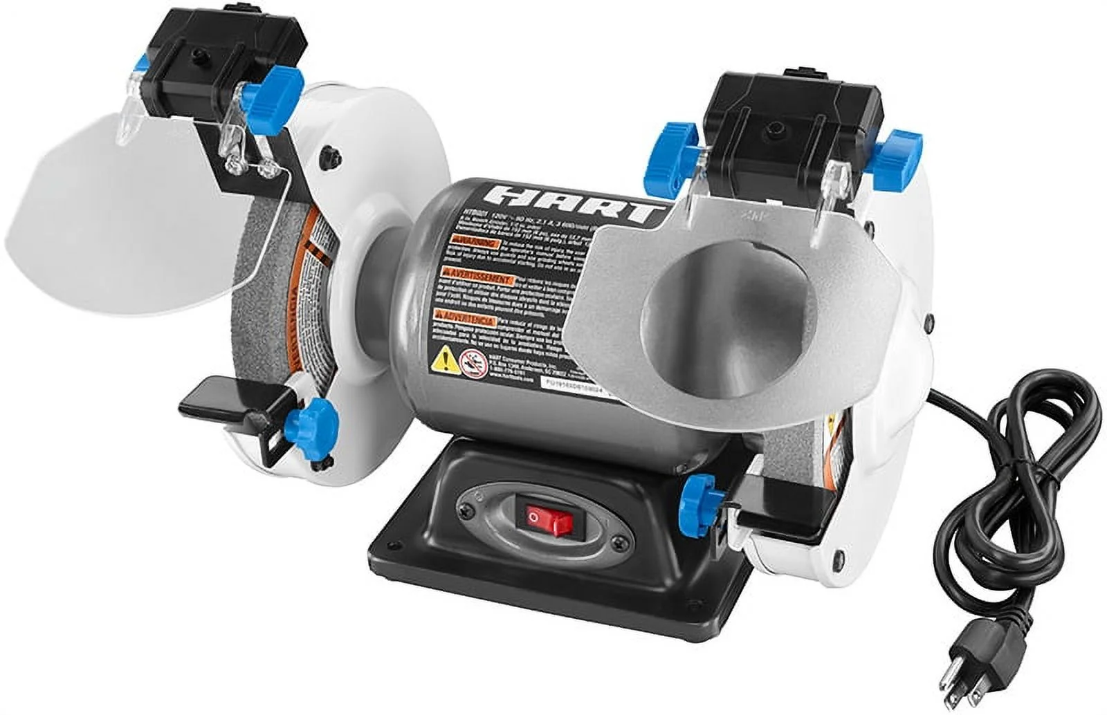 HART 6-inch 2.1-Amp Bench Grinder - Image 5