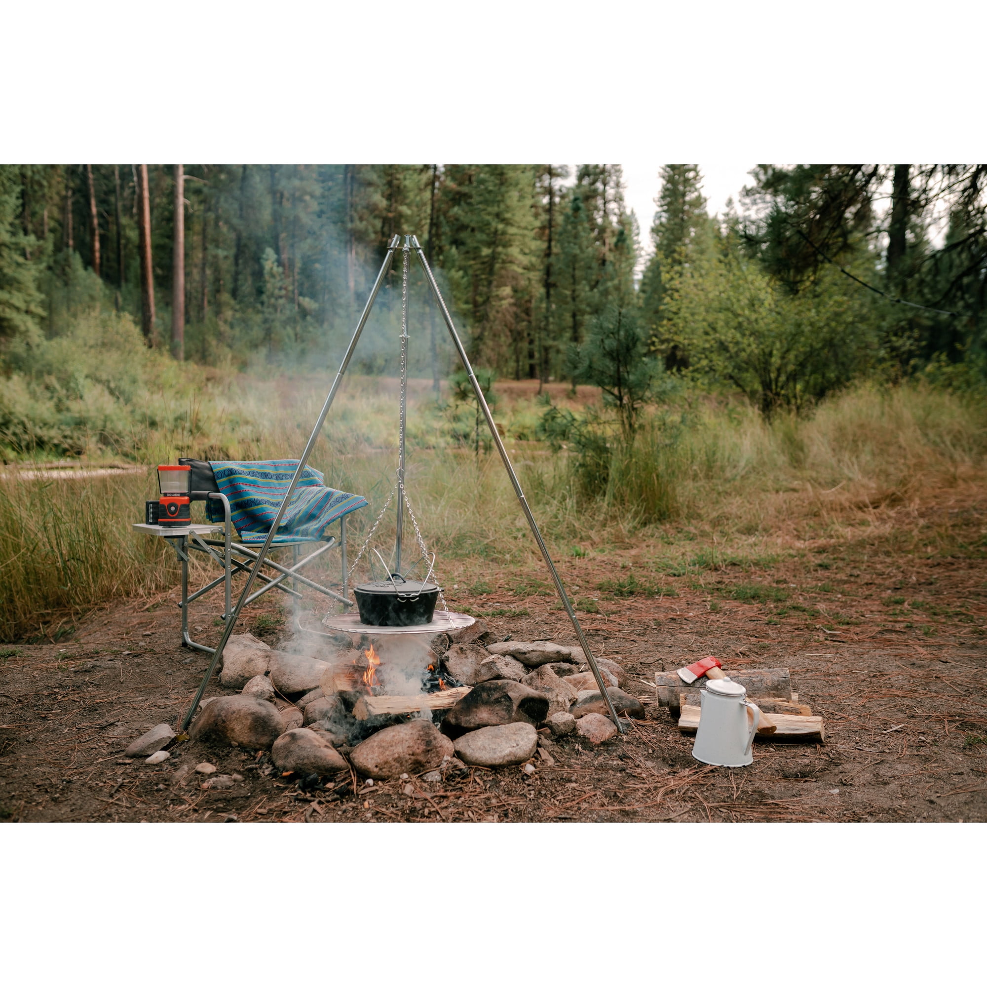 Stansport Tripod Cooker with 17" Grill - Image 4