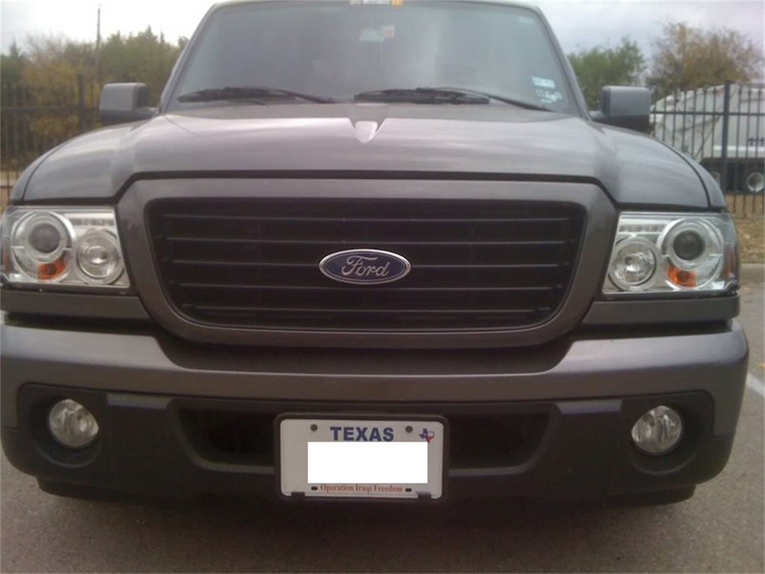 Spyder Ford Ranger 01-11 1PC Projector Headlights - LED Halo - LED ( Replaceable LEDs ) - Black - High H1 (Included) - Low H1 (Included) - Image 3