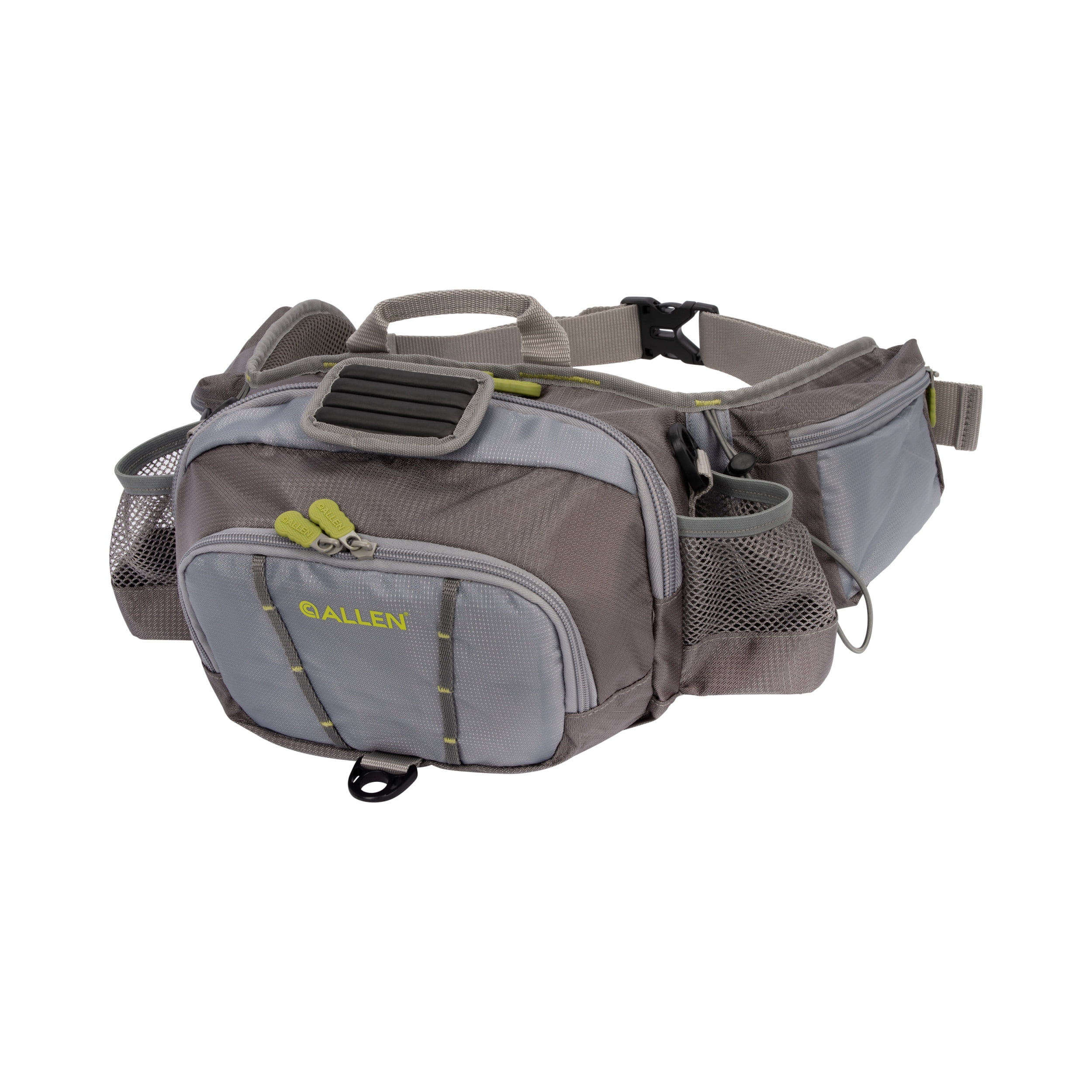 Allen Company Eagle River Lumbar Fly Fishing Pack, Gray/Lime - Image 10