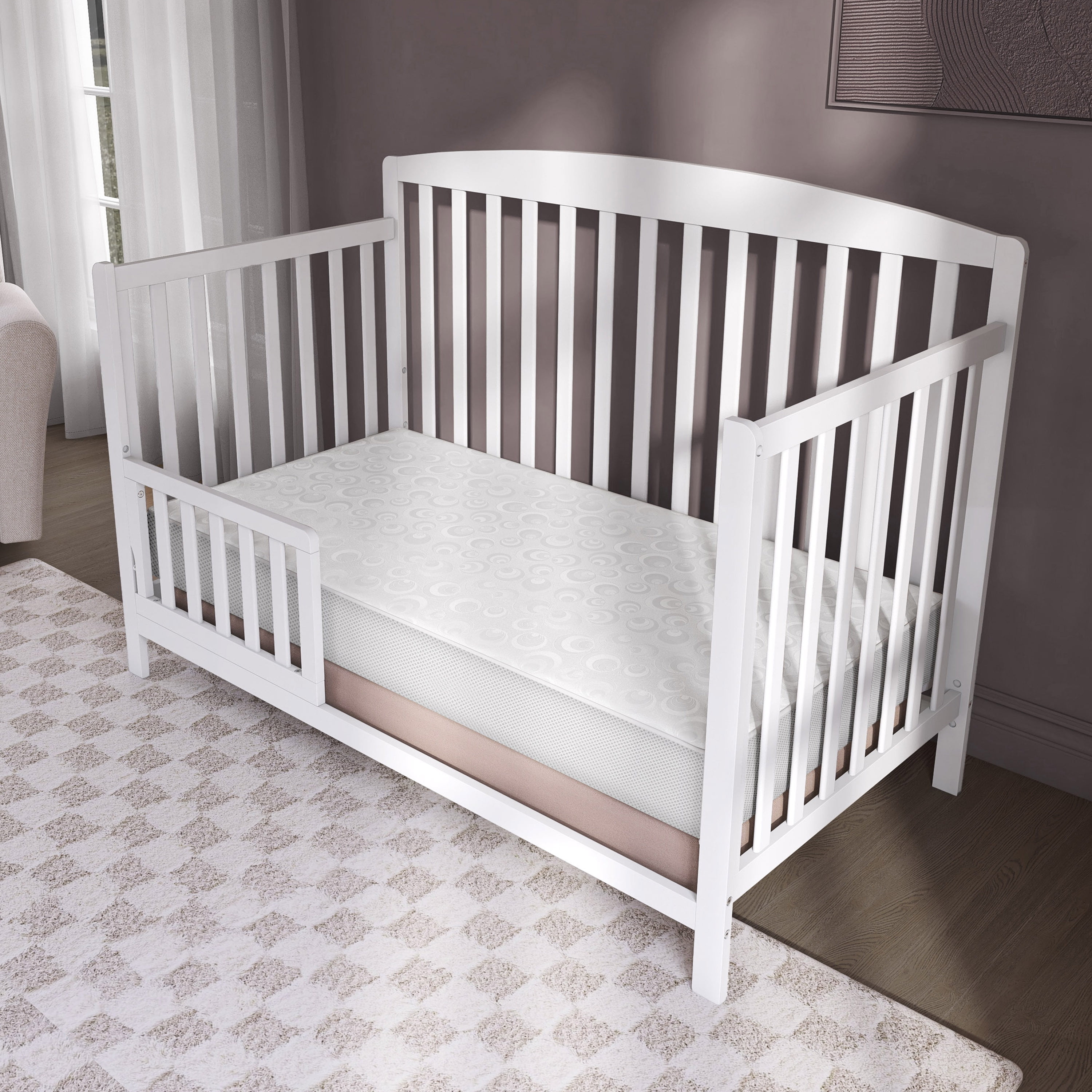 Dream on Me 2-in-1 Breathable 150 Ultra Coil Crib & Toddler Innerspring Mattress - Image 8