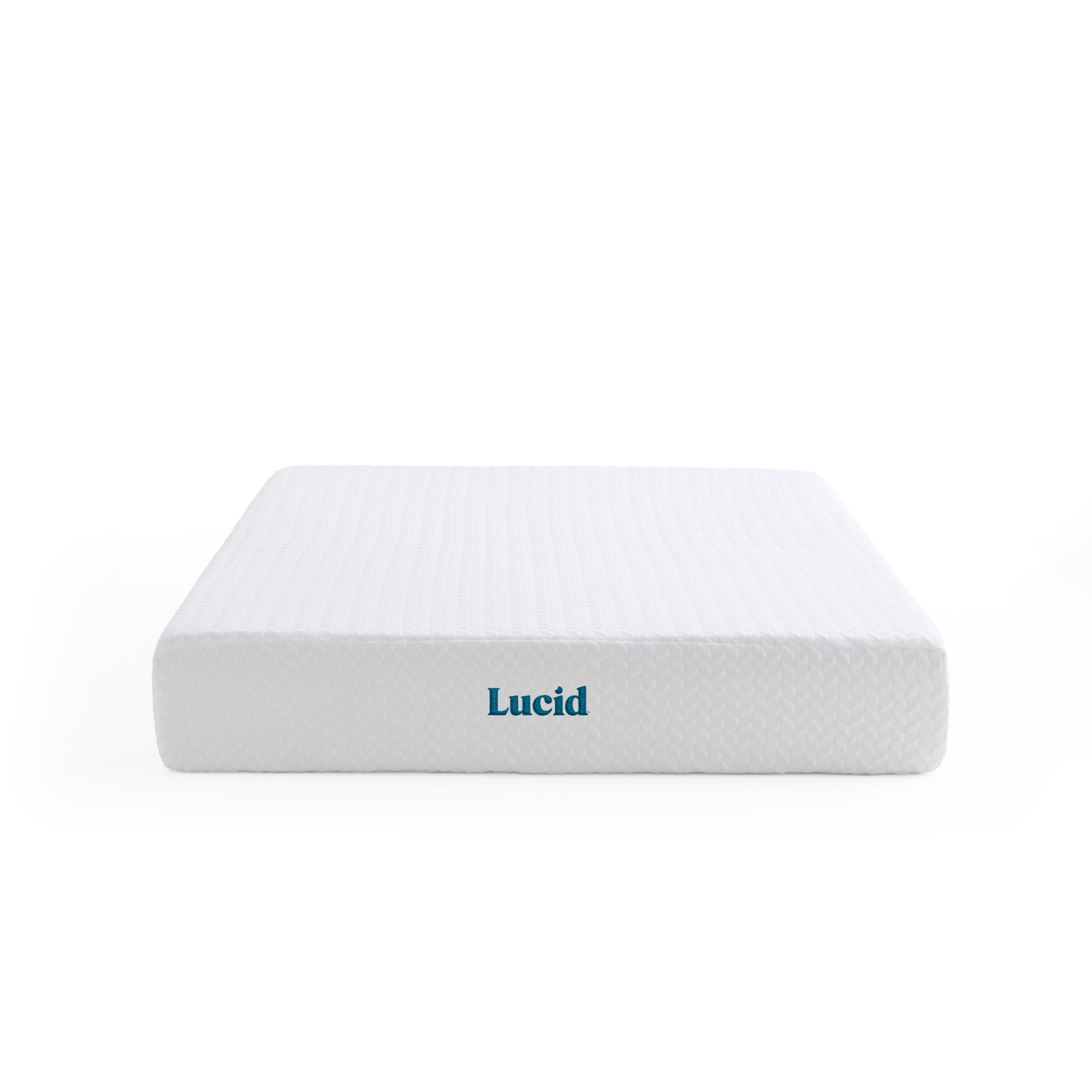 Lucid Refresh Queen Tight Top 10" Firm Memory Foam Mattress with Gel Infusion and Ventilation - Image 9