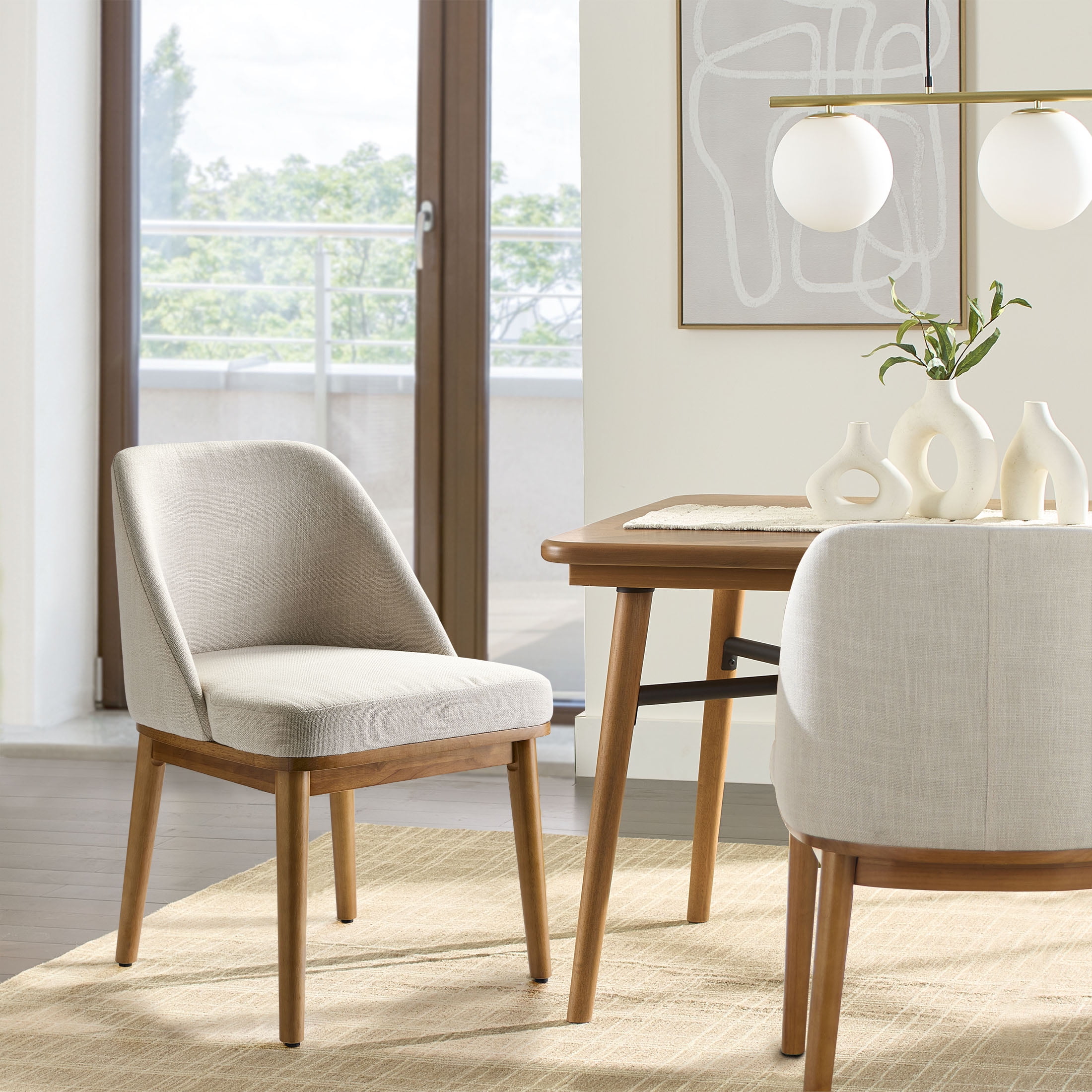 Better Homes and Gardens Springwood Dining Chair, Light Honey Finish - Image 7