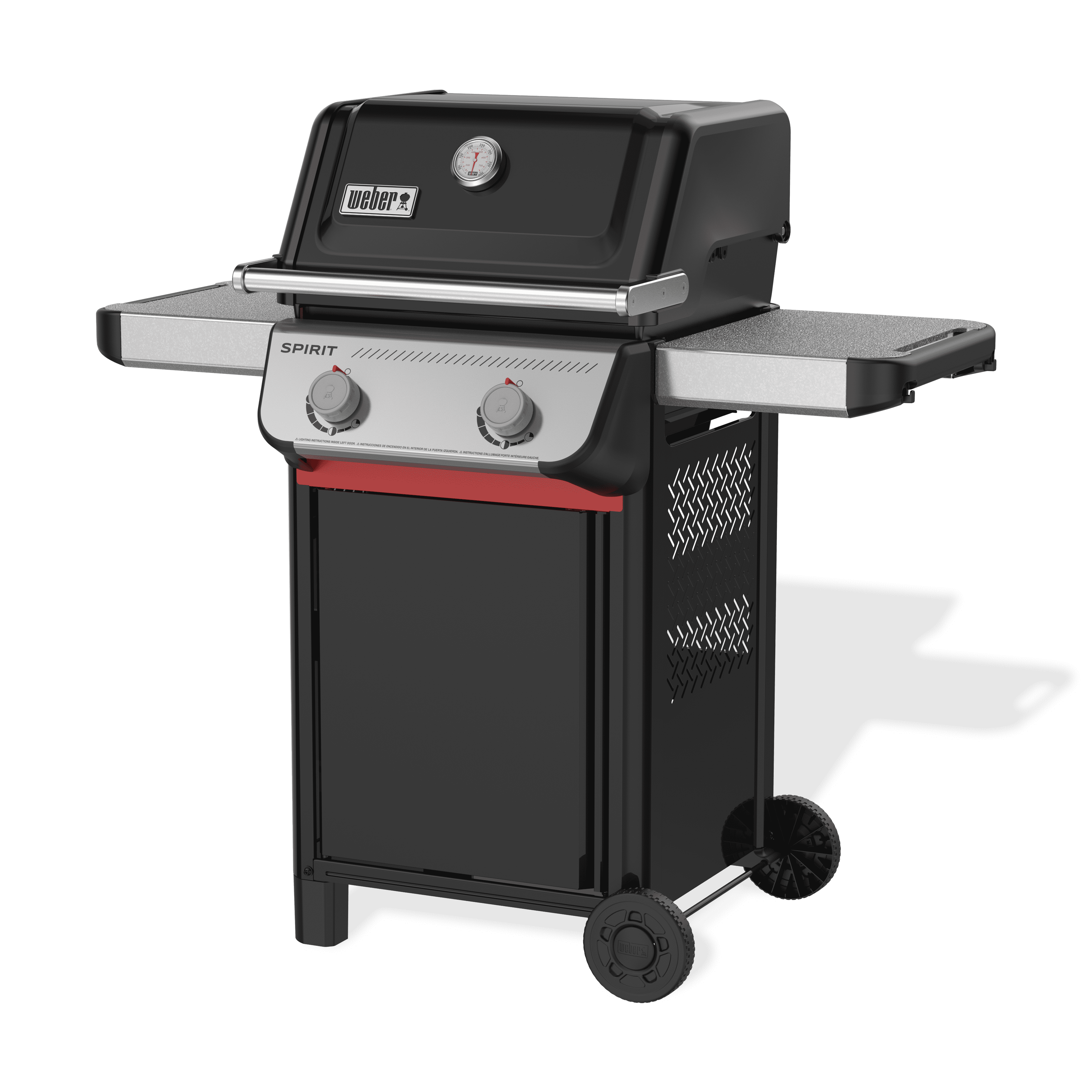 Weber Spirit E-210 Liquid Propane Gas Grill - 2 Burners, Black - Image 7