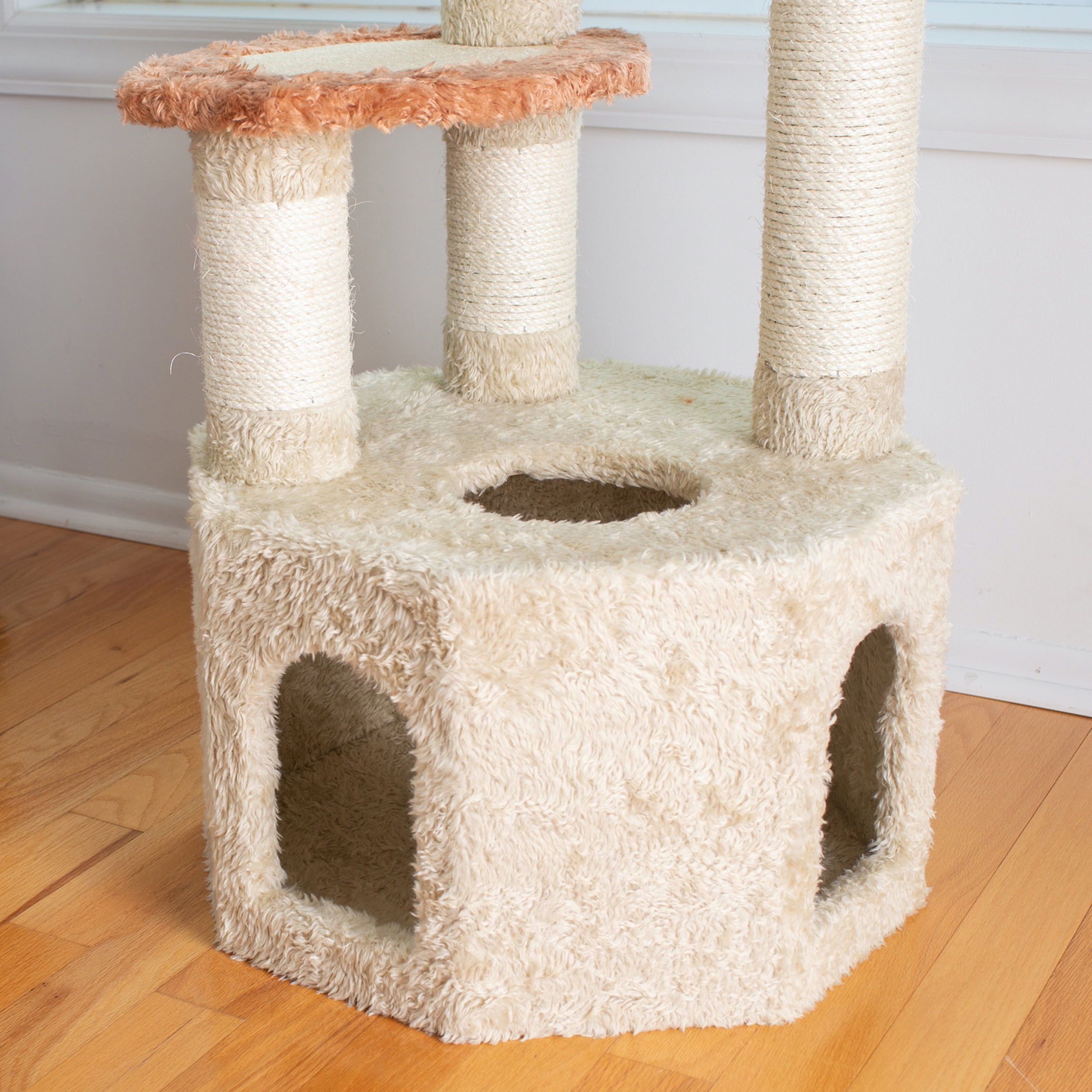 Armarkat Premium real wood Cat Tree Model X5703, Khaki - Image 2