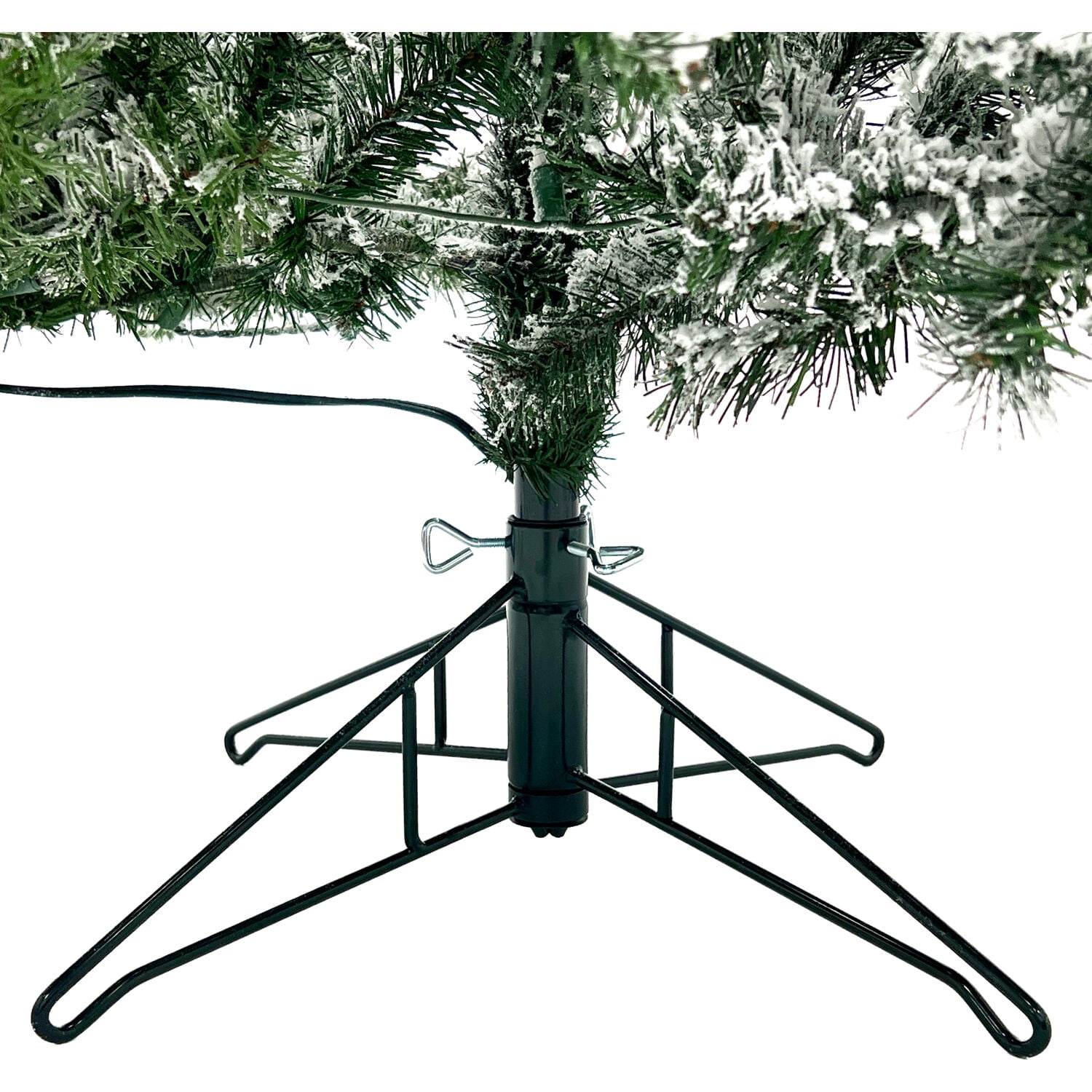 Fraser Hill Farm Prelit LED Multicolor 9-ft Mountain Pine Artificial Slim Christmas Tree - Image 10