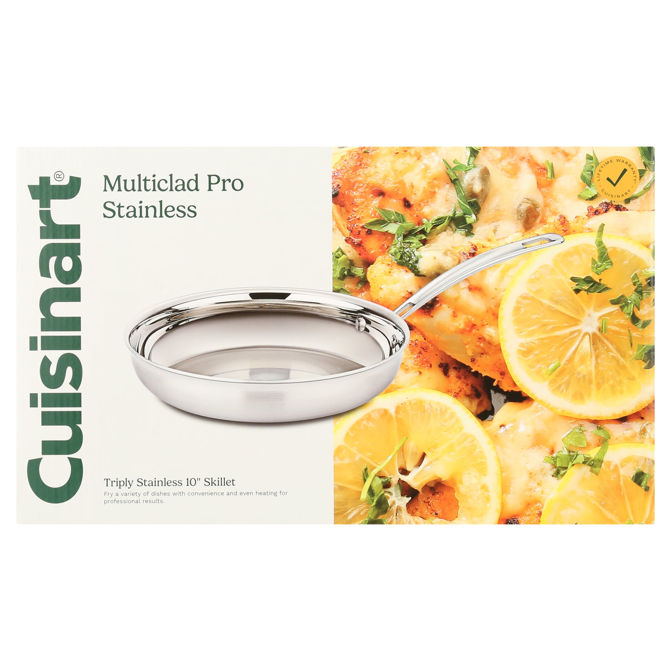 Cuisinart 10'' Skillet, Multiclad Stainless - Image 4