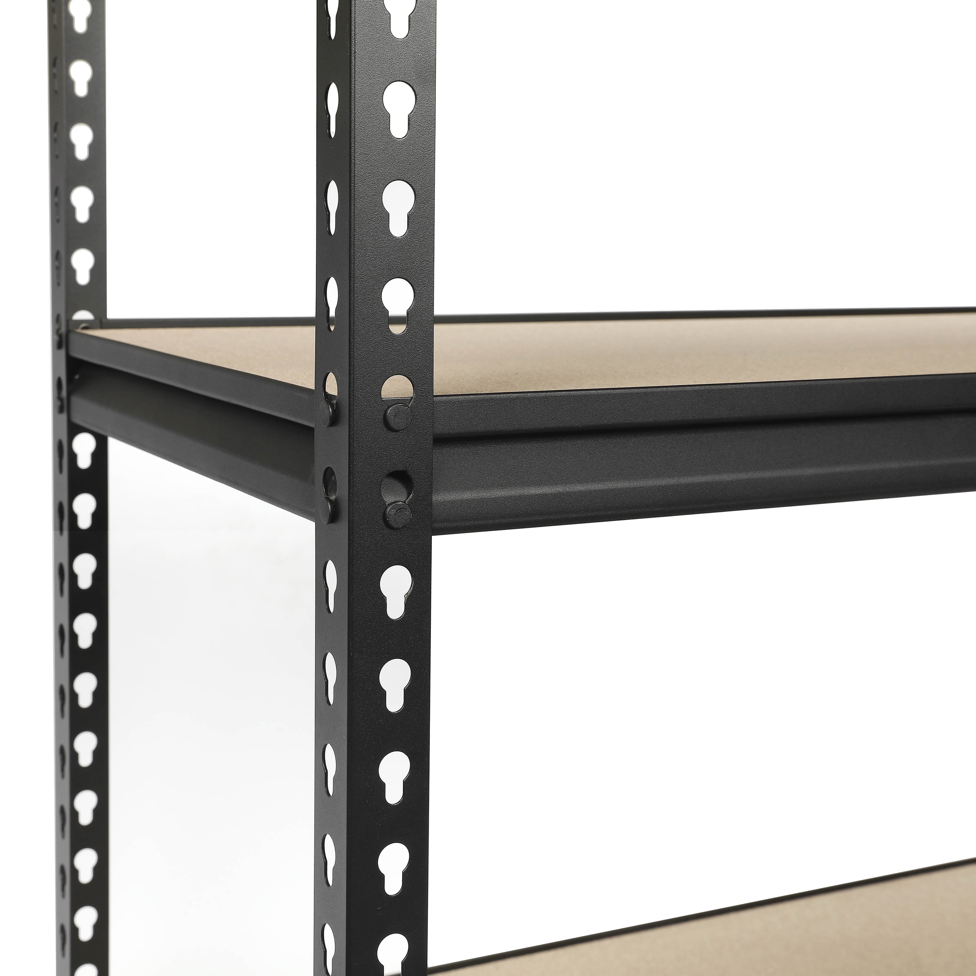 WORKPRO Steel 5-Tier Storage Shelf Unit 72-Inch-H x 36-Inch-W x 18-Inch-D, 4000lb Total Capacity, Black - Image 4