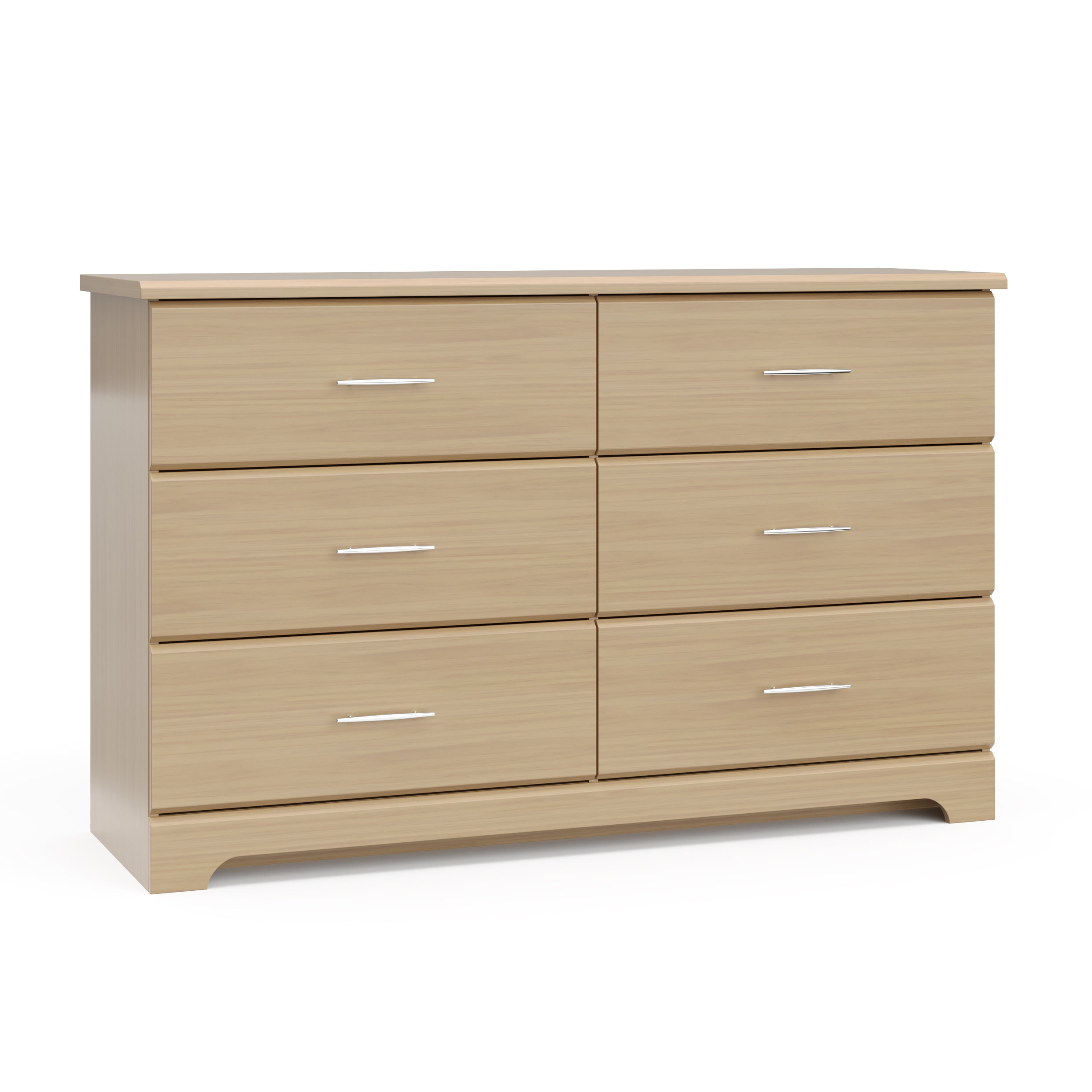 Storkcraft Brookside 6 Drawer Nursery Double Dresser, Driftwood - Image 9