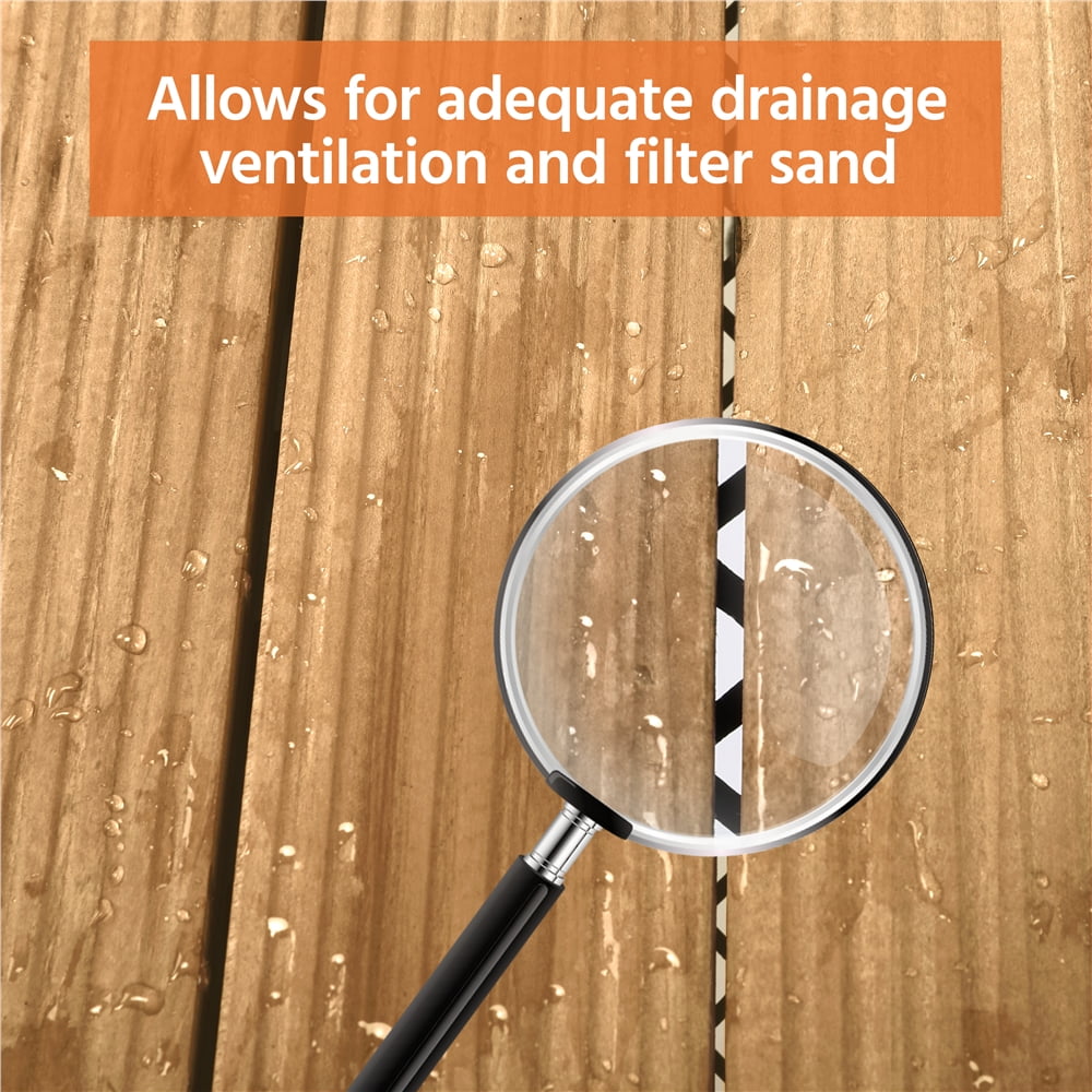 Renwick Fir Wood Outdoor Interlocking Flooring Tiles for Balcony Patio Garden, 12" x 12", Natural Wood, Pack of 27 - Image 2