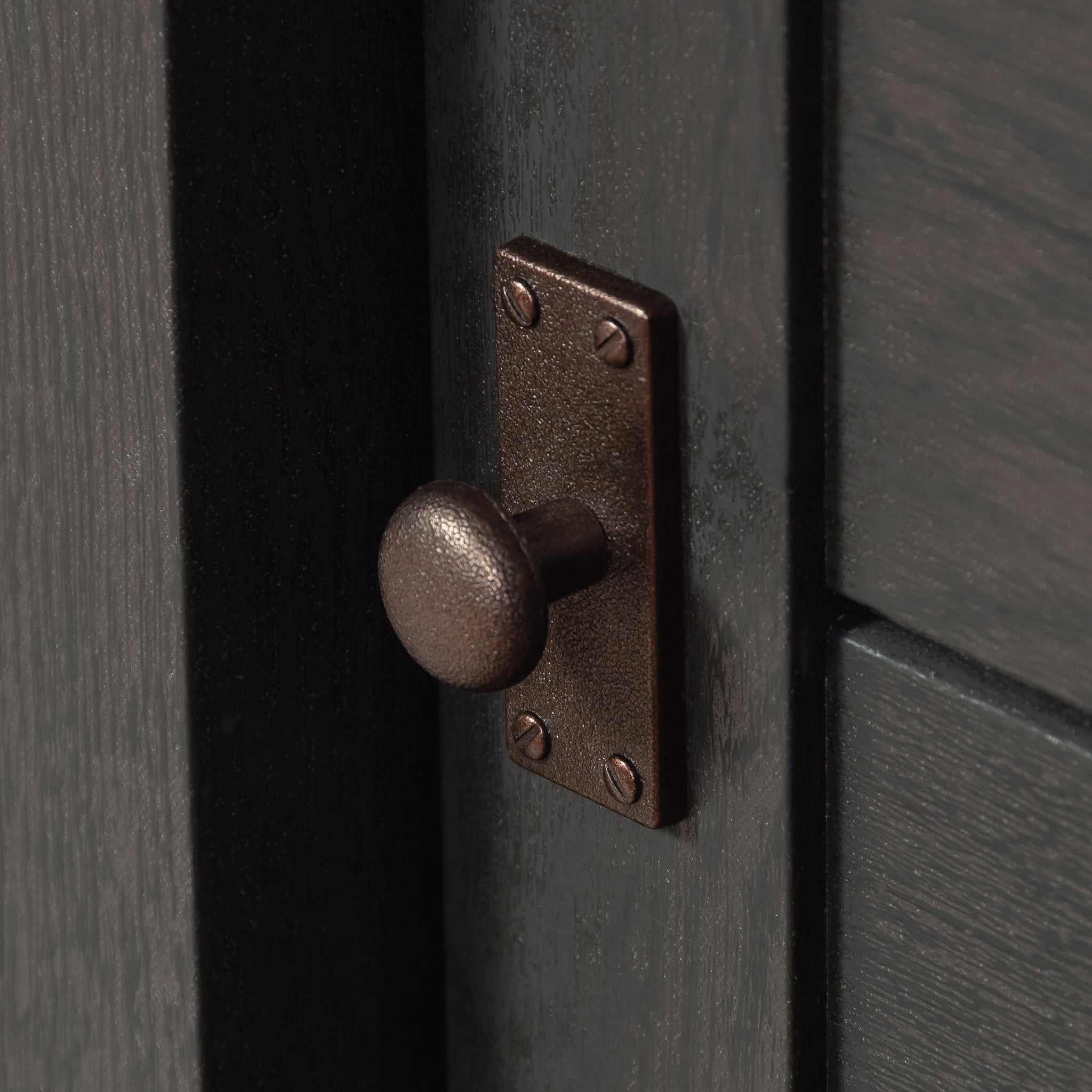 Sauder Cottage Road TV Credenza with Doors for TV's up to 65", Raven Oak Finish - Image 12