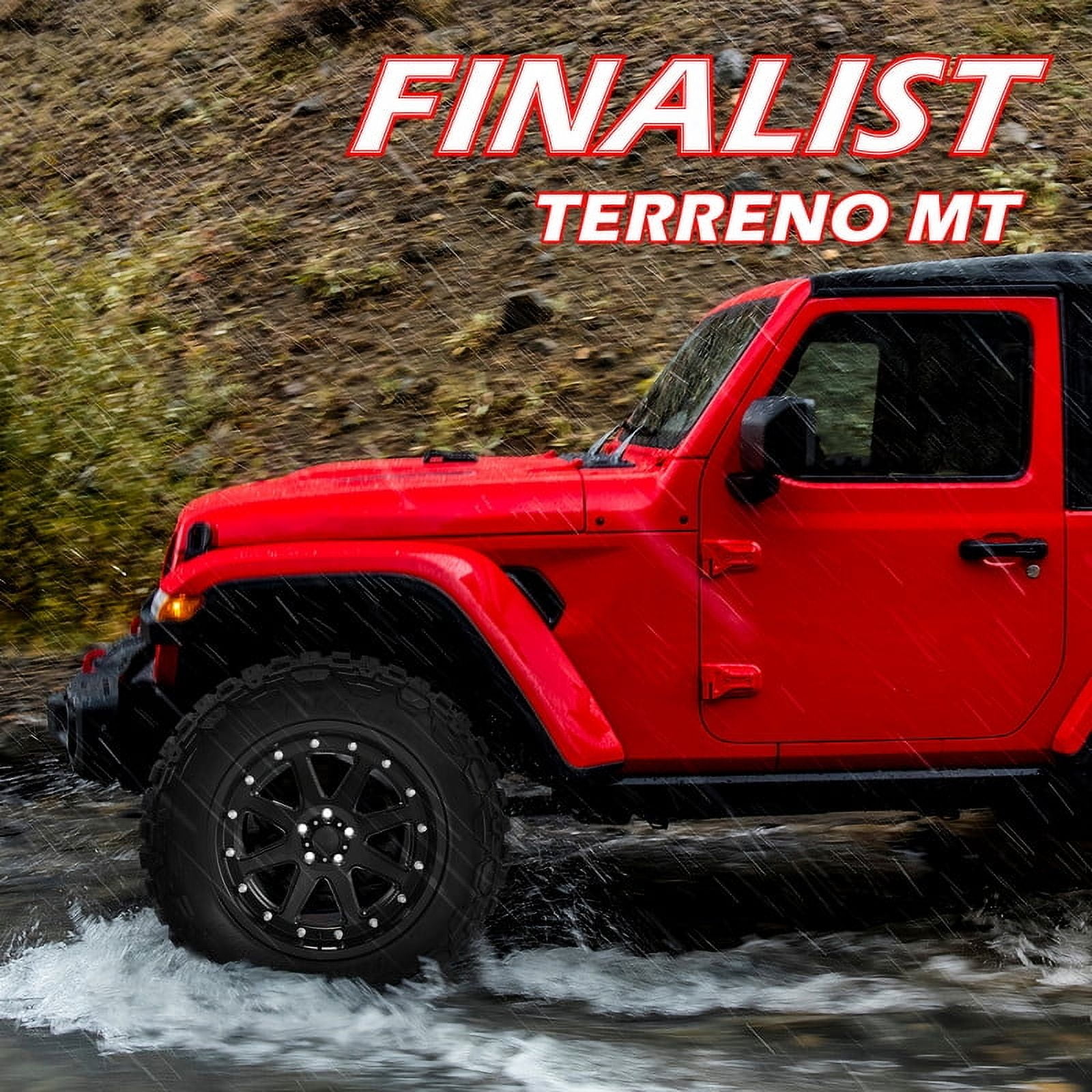 Finalist Terreno M/T LT285/70R17 10 Ply 121Q Load Range E SUV Mud Terrain Tire 285/70/17 MT (Tire Only) - Image 3