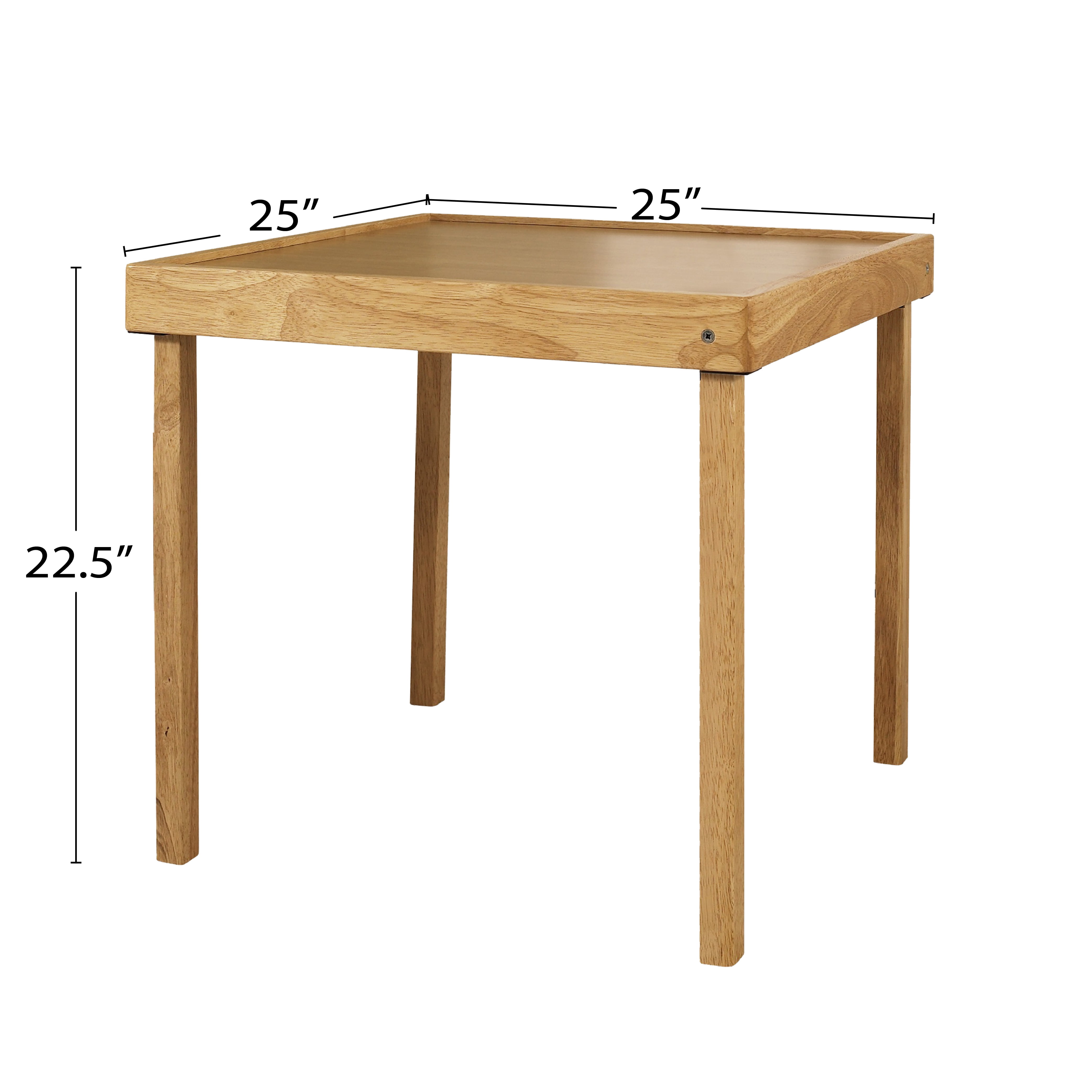 Stakmore Kids Folding 3-Piece Table & Chairs Set - Image 4