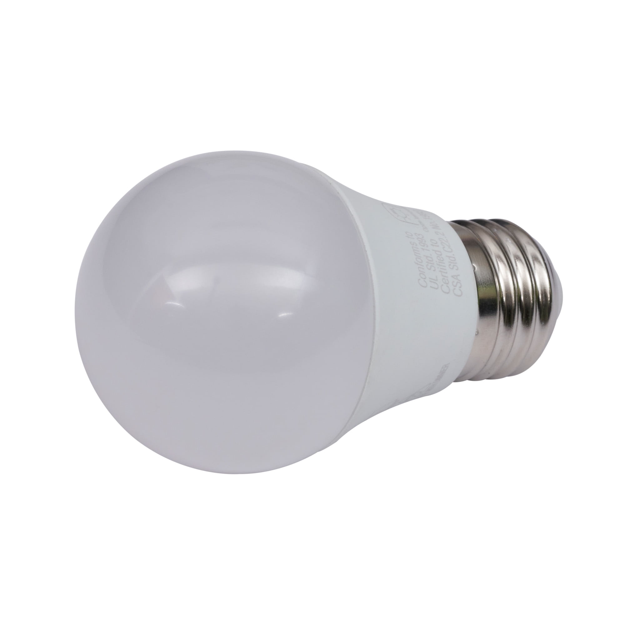 Mainstays Contemporary Metal 62in Floor Lamp with on/off Foot Switch, Black - Image 3