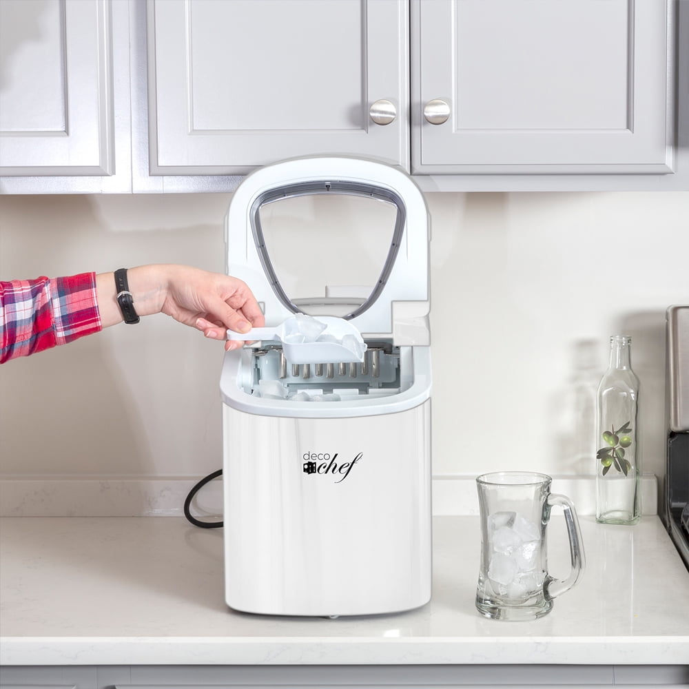 Restored Deco Chef IMWHT Compact Electric Ice Maker White (Refurbished) - Image 9