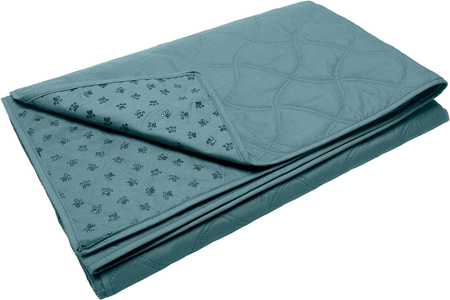 FurHaven Pet Products Quilted Twill Waterproof Bed/Furniture Protector - Nile Blue, Jumbo/King - Image 13