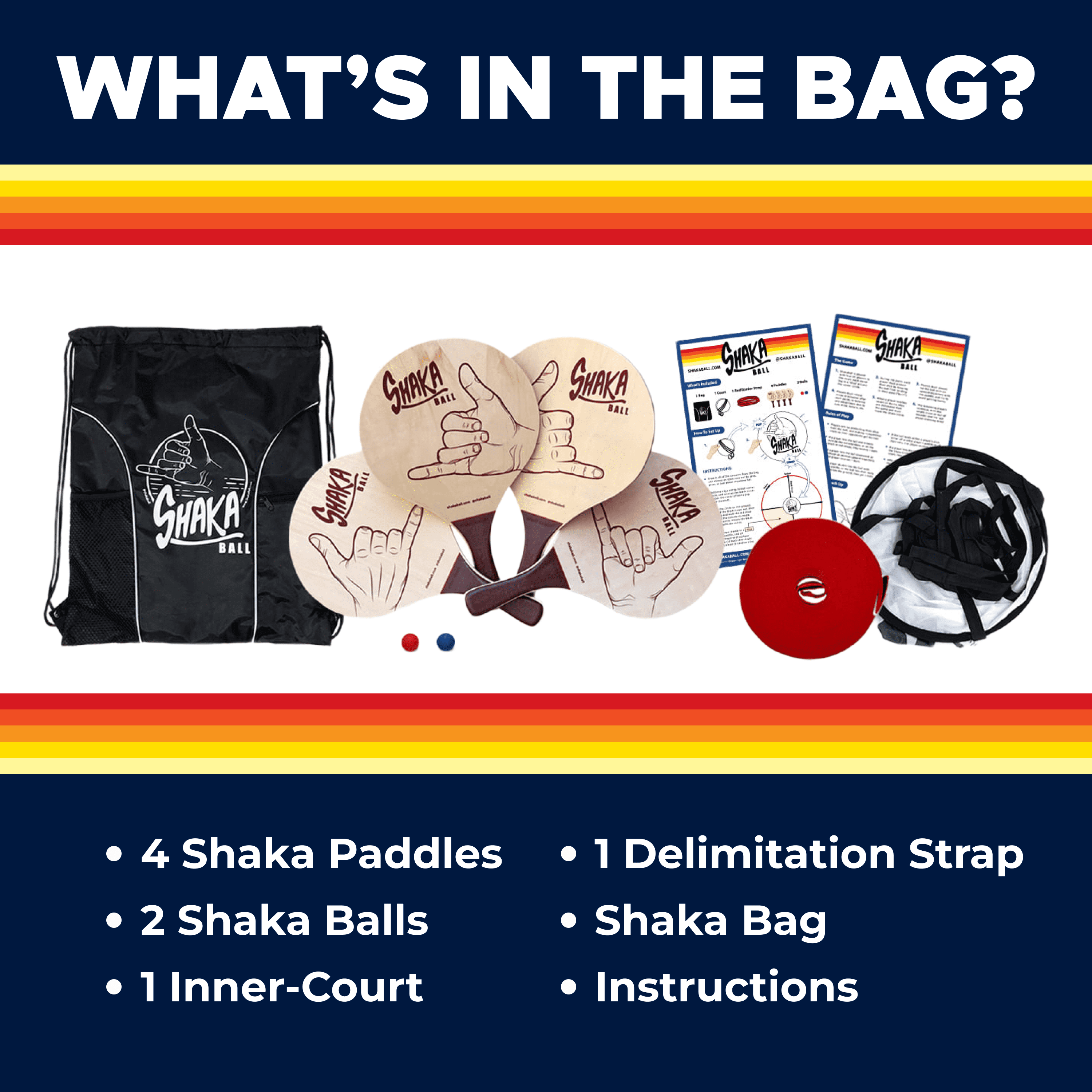 Shaka Ball Multiplayer Outdoor Family Game for Kids and Adults - Image 6