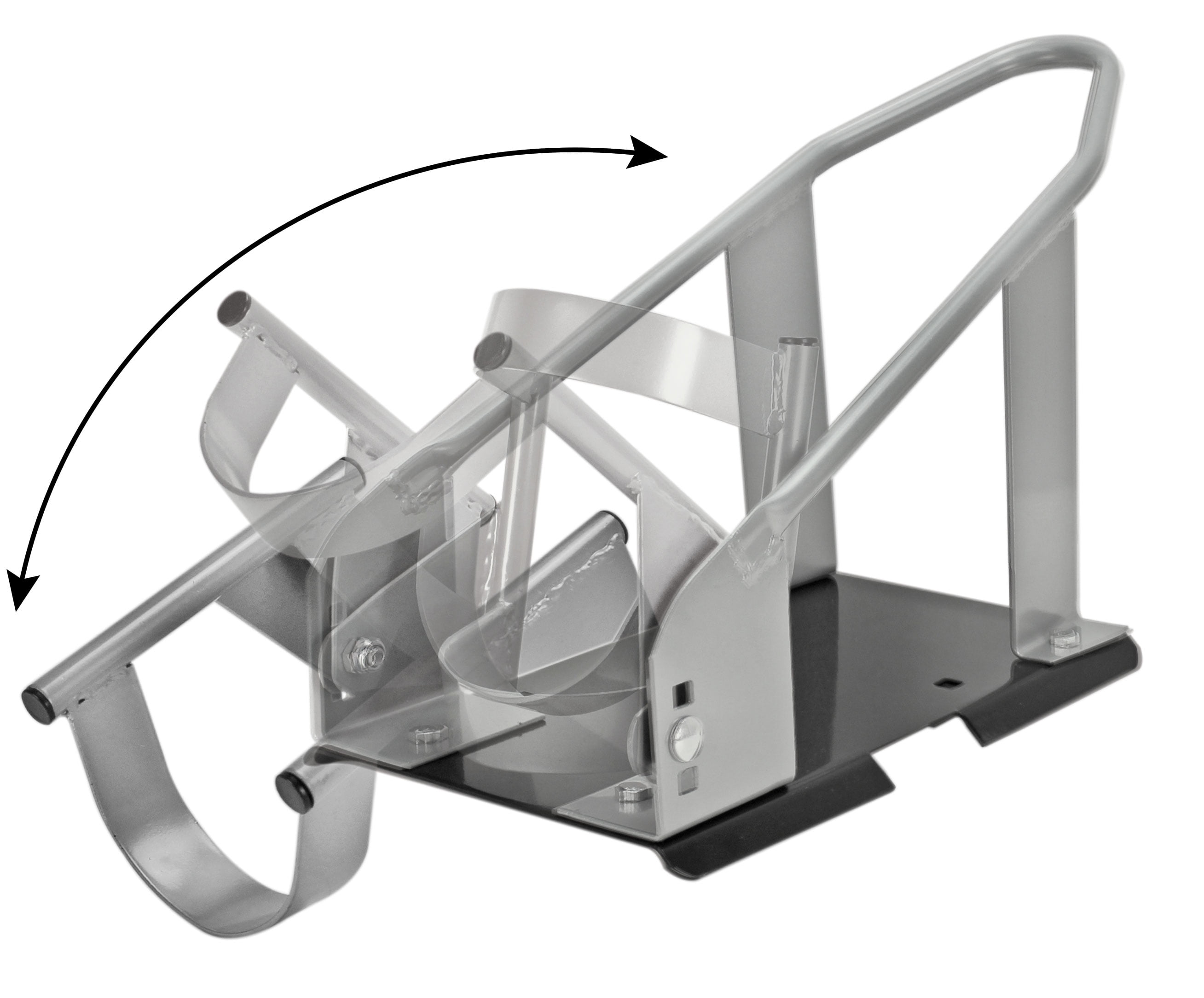 Extreme Max 5001.5754 3-Position Motorcycle Wheel Chock - Image 3