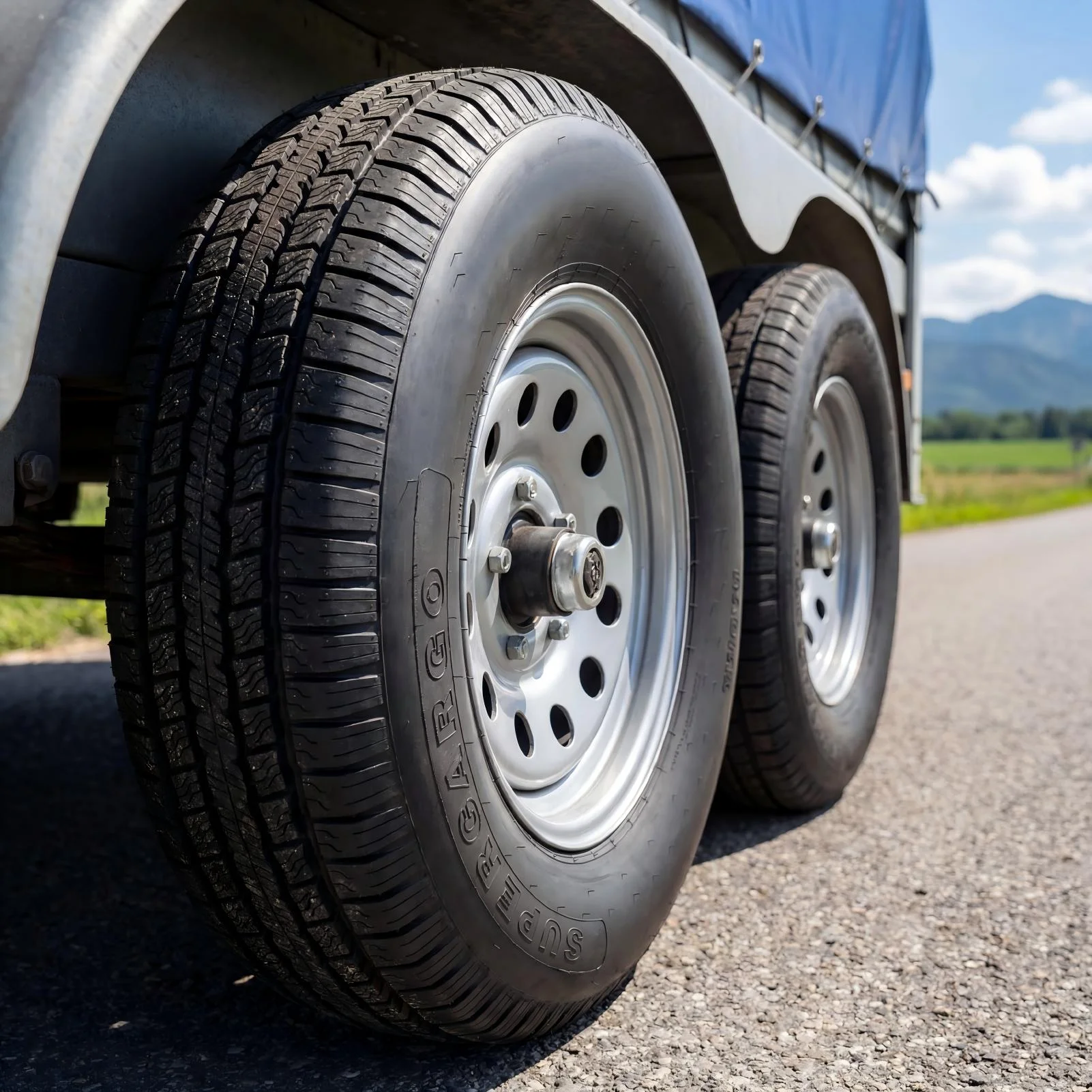 Super Cargo ST506 Radial ST225/75R15 Load E 10 Ply Trailer Tire - Image 4