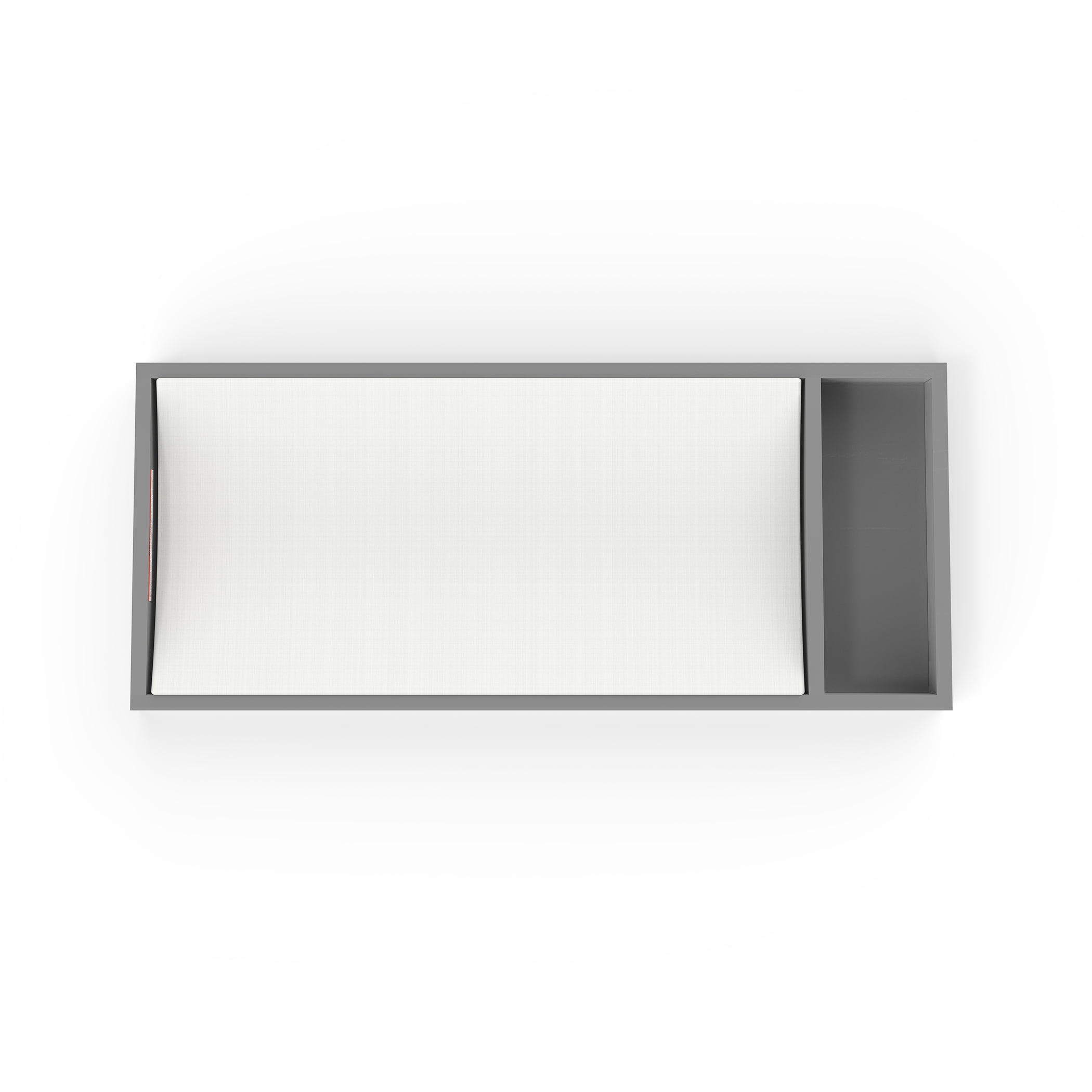 Child Craft Changing Table Topper - Cool Gray - Image 2