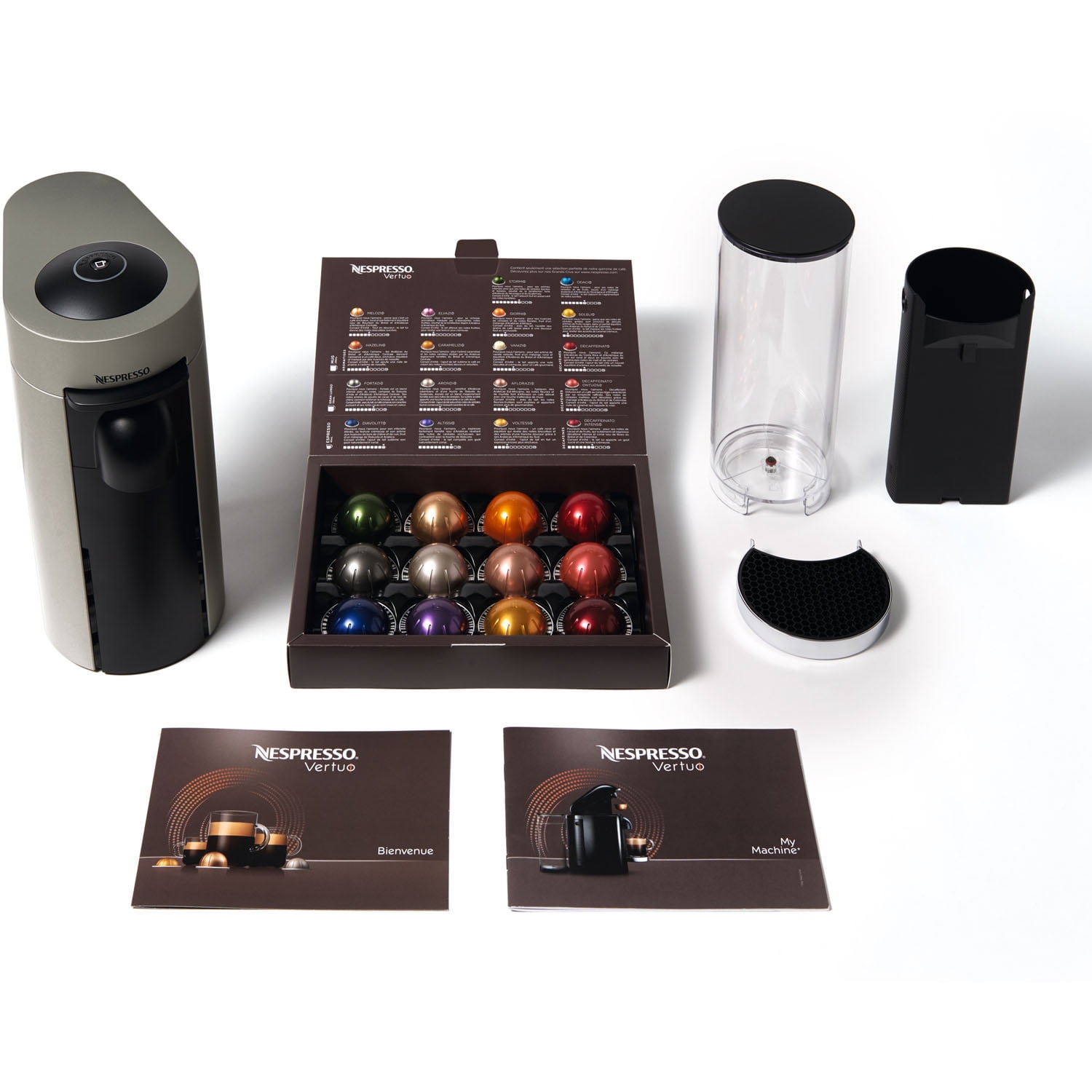 Nespresso New Vertuo Plus Coffee and Espresso Machine by De'Longhi, Gray, Single-Serve Brewers - Image 6
