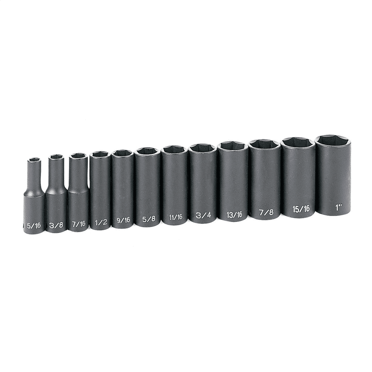Grey Pneumatic 1213D 3/8" Drive 12-Piece Deep Set - Image 2