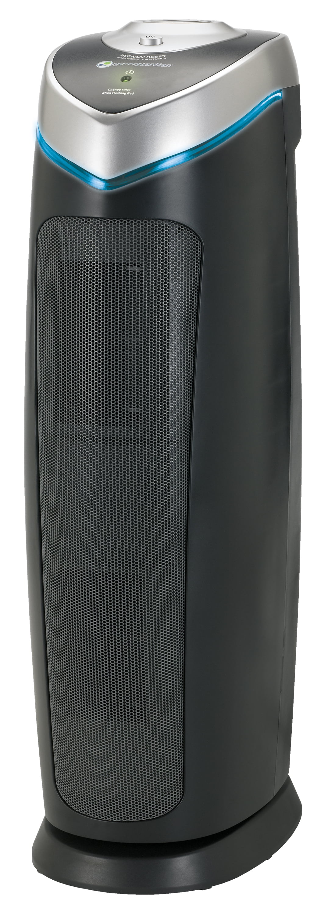 GermGuardian Air Purifier with HEPA Filter and UV-C Sanitizer, 743 Sq. ft, 2-Pack, AC48252PK, Gray - Image 2