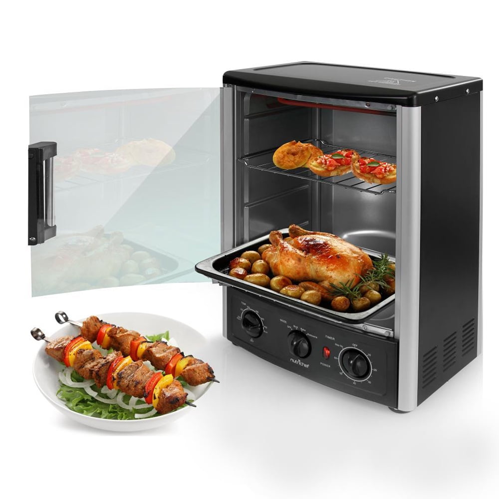 Nutrichef PKRT97 Multi-function Vertical Oven With Bake Rotisserie & Roast Cooking - Image 4