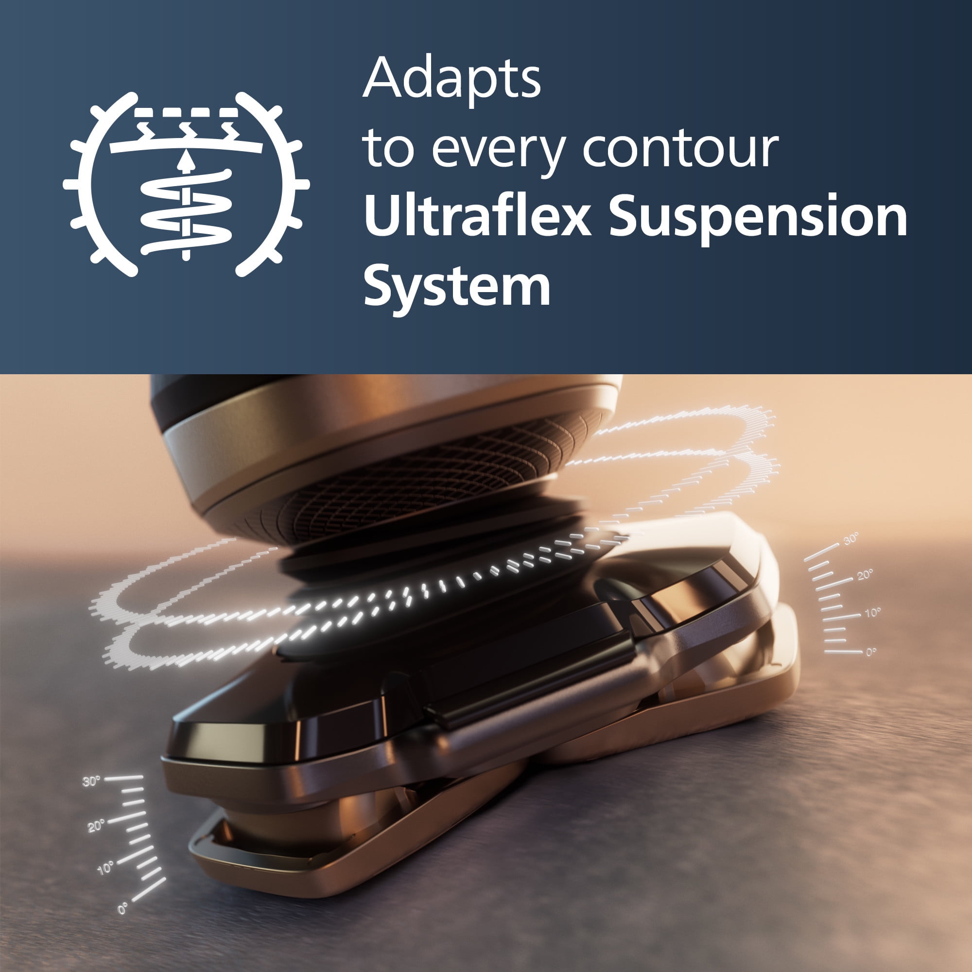 Philips Norelco S9000 Prestige Rechargeable Wet & Dry Shaver with Precision Trimmer and Premium Case, SP9841/84 - Image 3