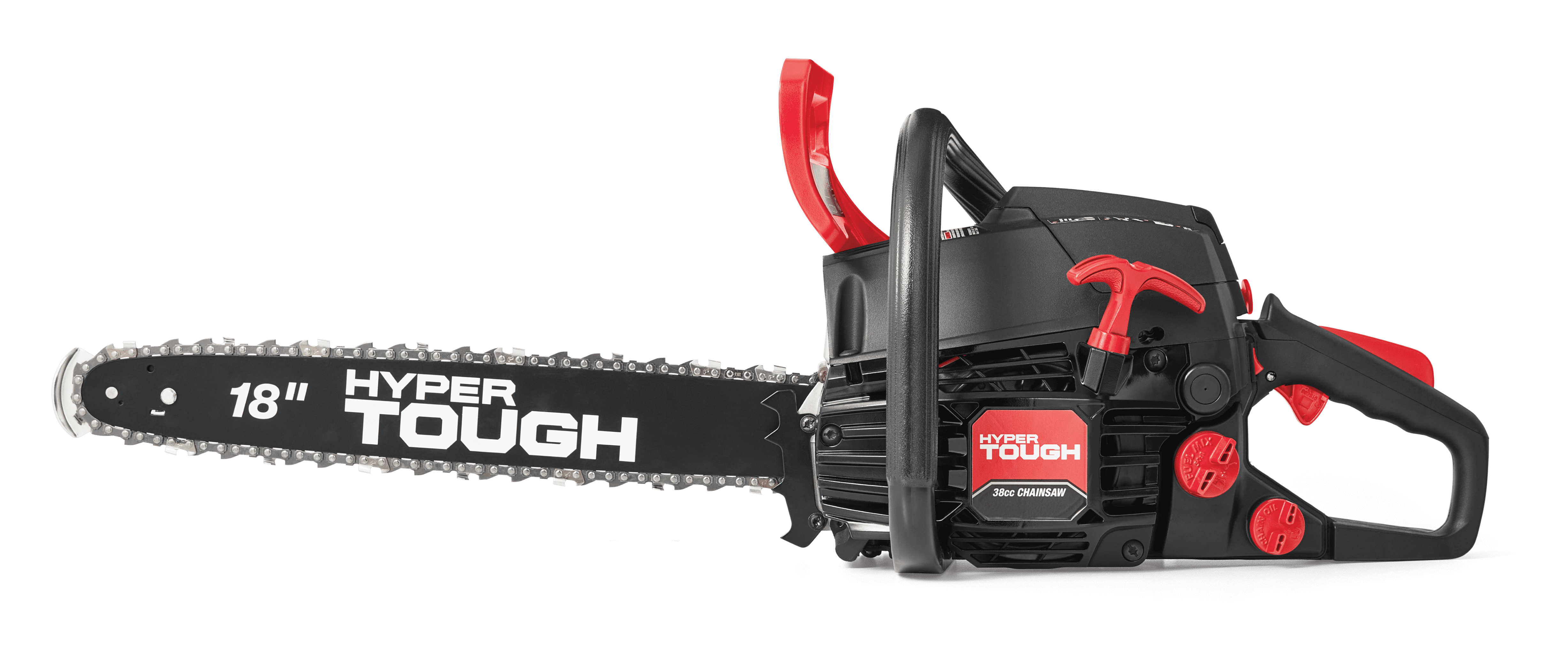 Hyper Tough 18-inch Gas Chainsaw 38cc 2-Cycle Engine - Image 2
