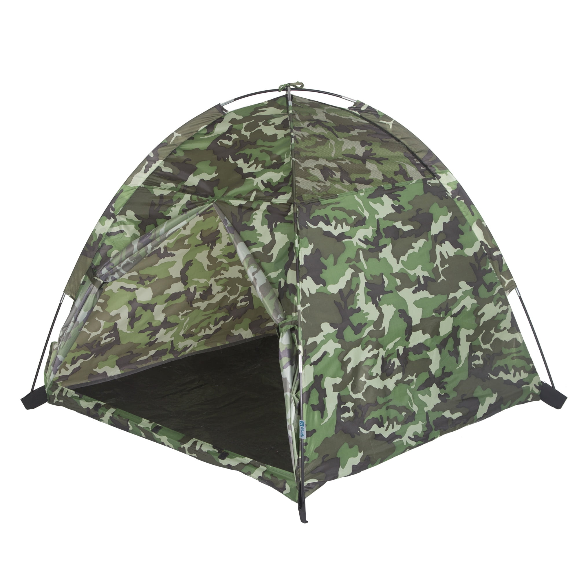 Pacific Play Tents Camo Set Chair and Sleeping Bag Polyester Play Tent, Green - Image 2