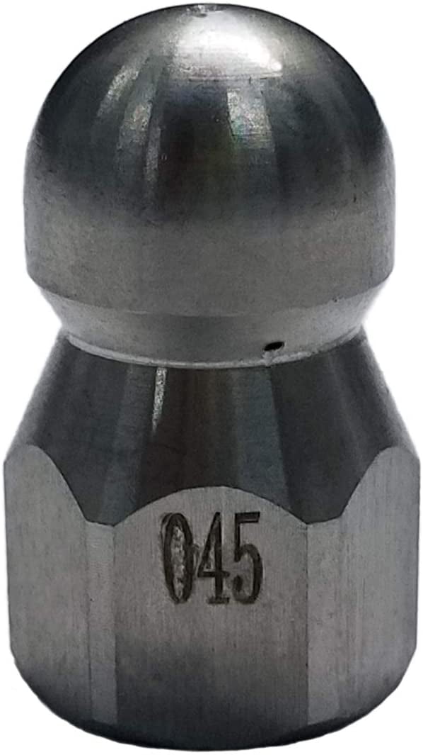 Ultimate Washer Sewer Jetting Kit for Power Pressure Washer, 1/4 Inch MNPT, 100 Ft Sewer Hose, Laser Nozzle and Rotating Drain Jetting Nozzle, 4400 PSI - Image 6