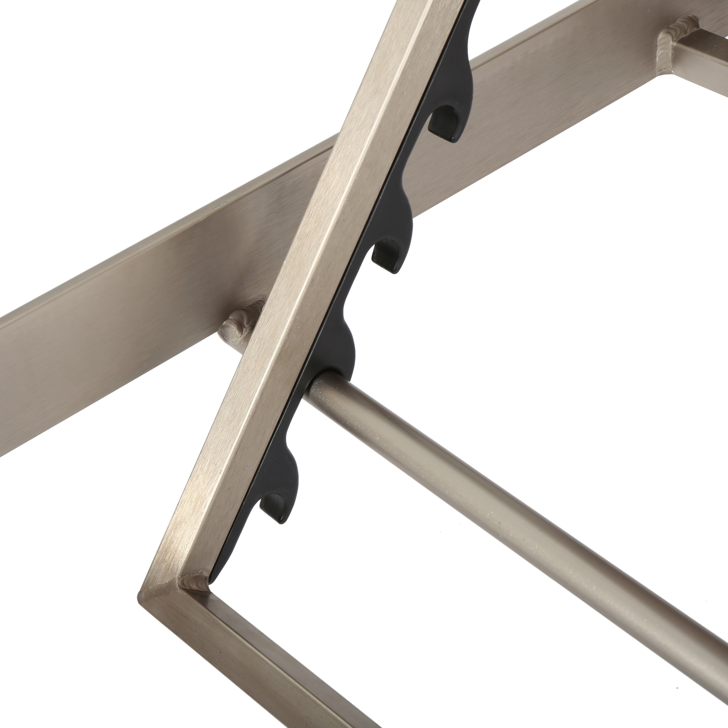 Grey Outdoor Mesh Chaise Lounge (Set of Two) - Image 4