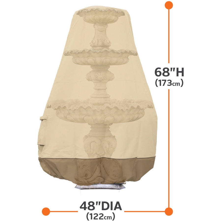 Classic Accessories Veranda™ Fountain Cover - Water Resistant Outdoor Cover, Model 2 (55-058-151501-00) - Image 7