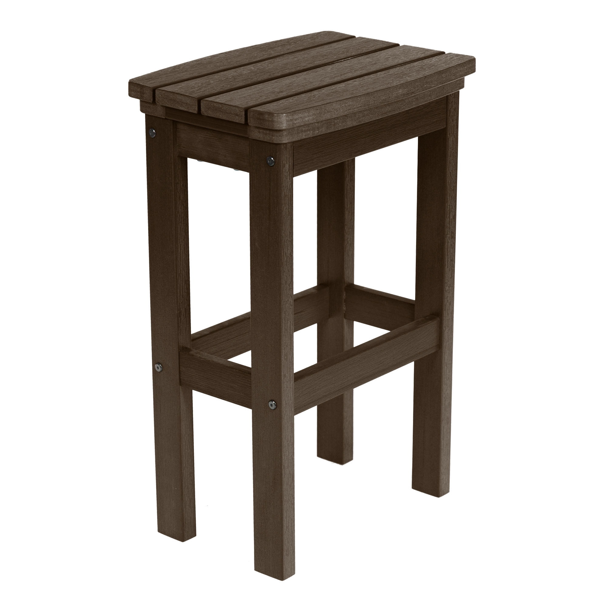 Highwood Lehigh Bar Stool - Bar Height, Outdoor, Eco-friendly, Synthetic Wood - Image 4
