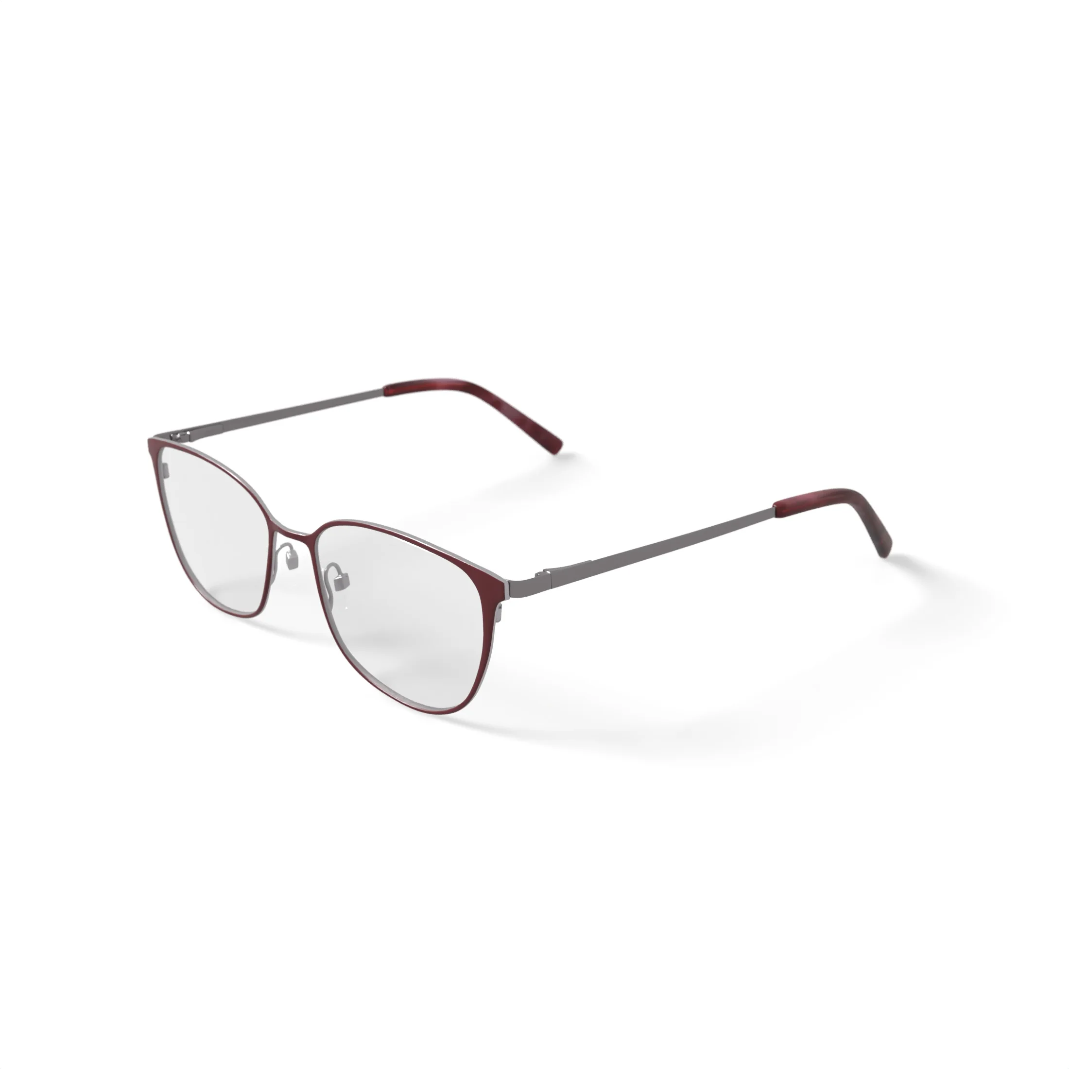 Flower Women's FLR6027 Prescription Eyeglasses with Case, Red - Image 6