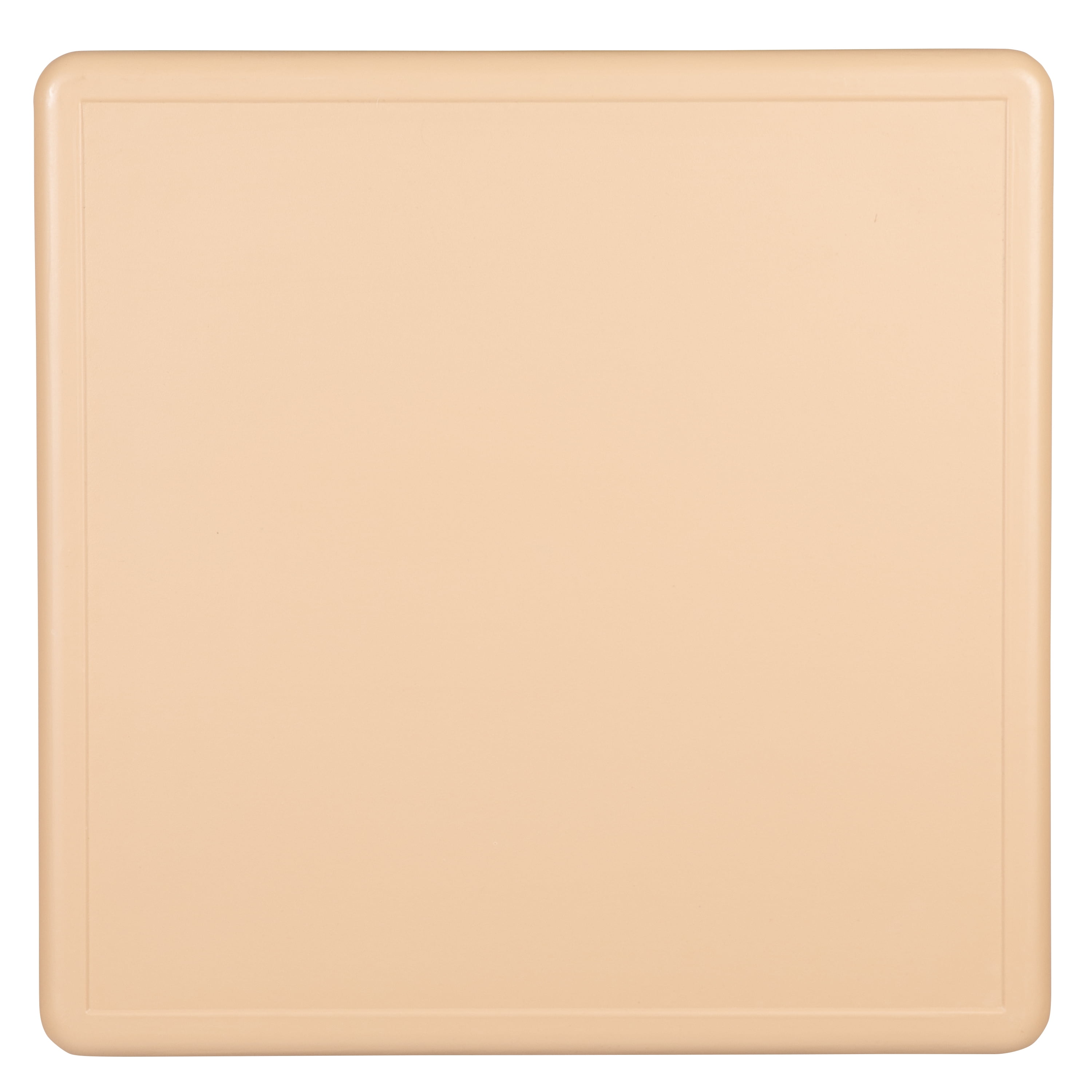 Flash Furniture 24" Square Natural Plastic Height Adjustable Activity Table Set with 2 Chairs - Image 6