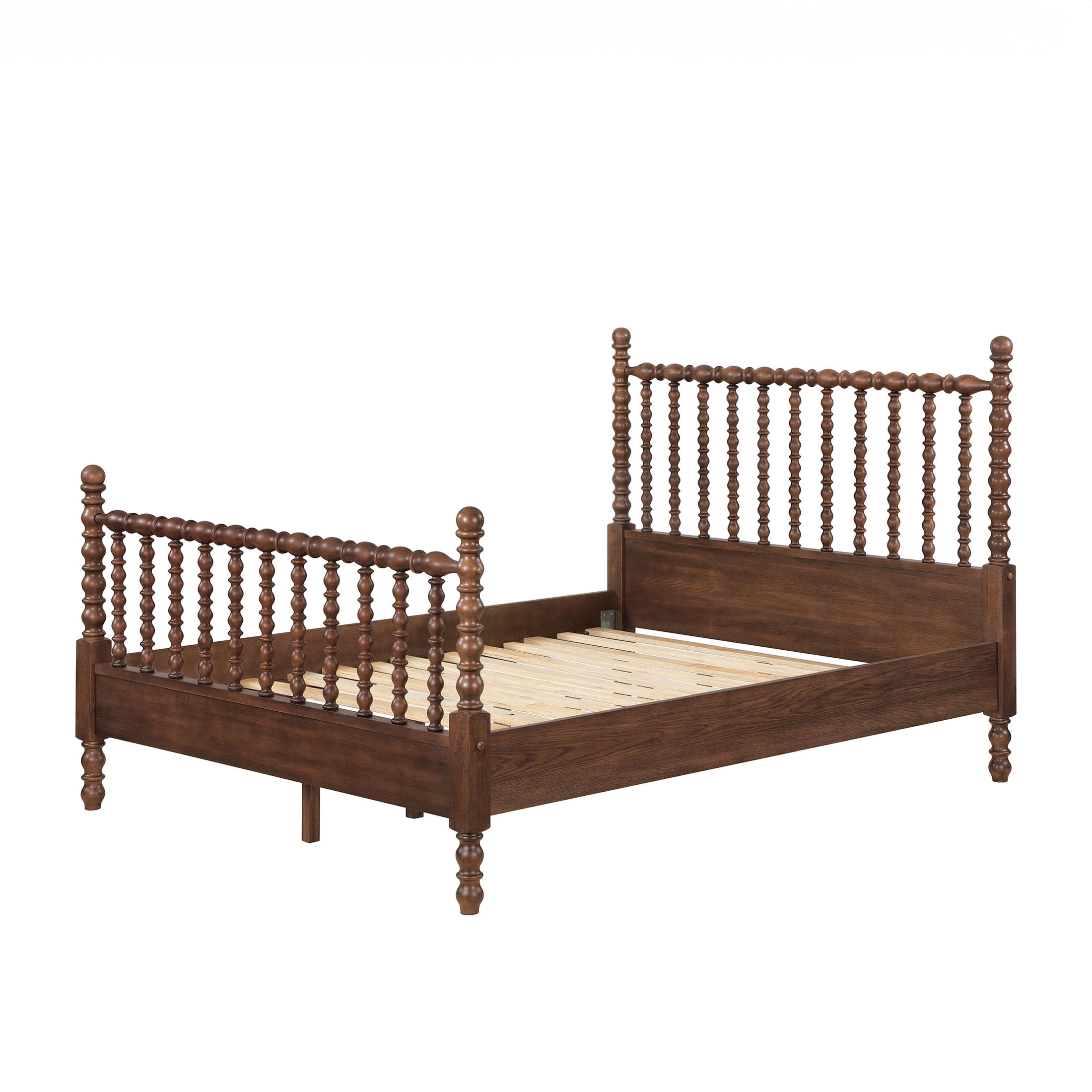 Pioneer Woman Harper Queen-Size Spindle Bed, Homestead Brown - Image 6