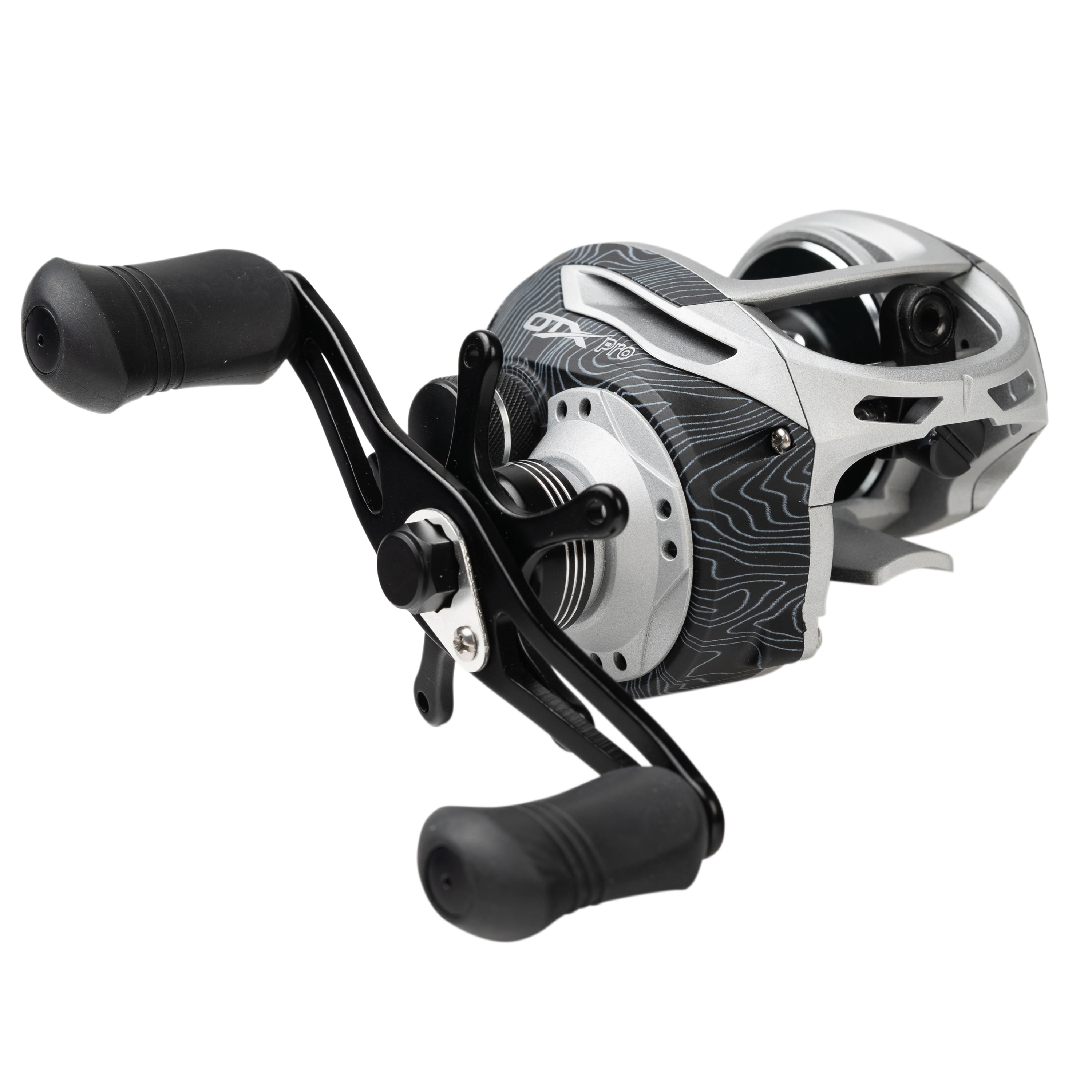 Ozark Trail OTX Pro Baitcast Fishing Reel, Black - Lightweight Graphite Frame and Cover, 7+1 Ball Bearings - Image 9