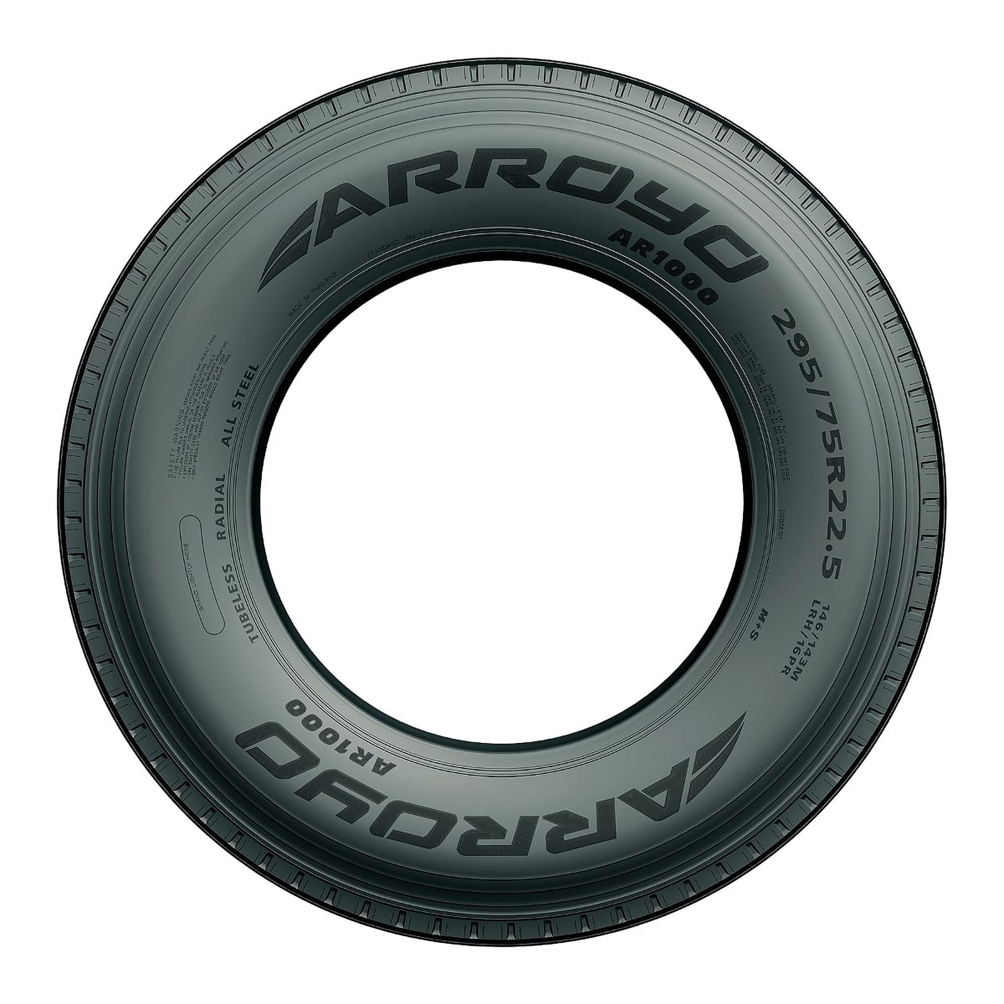 Arroyo AR1000 225/70R19.5 129/128M H Commercial Tire - Image 6