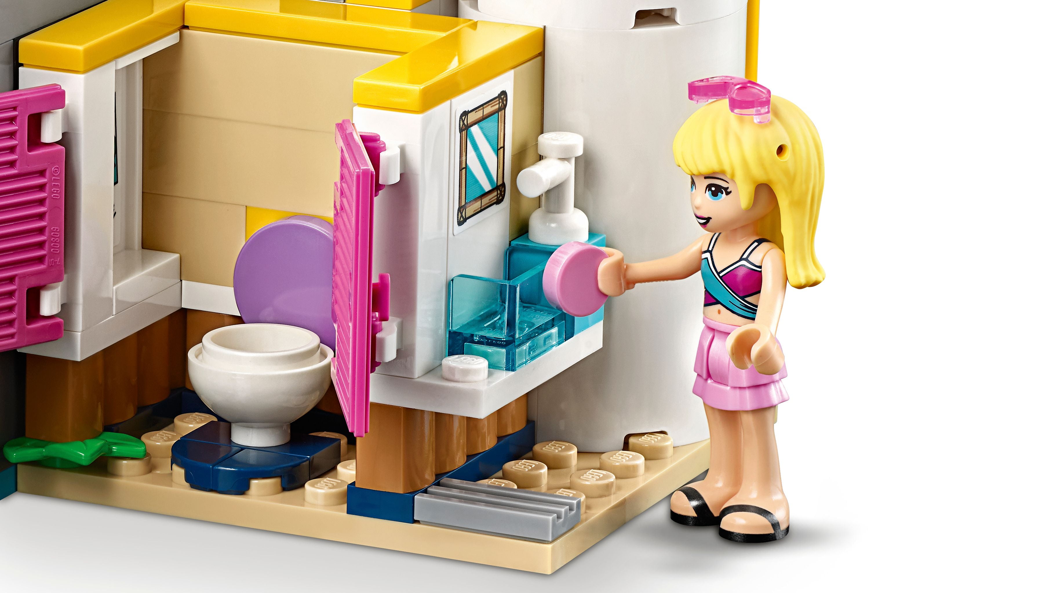 LEGO Friends Andrea's Pool Party 41374 Building Set with Mini Dolls - Image 6