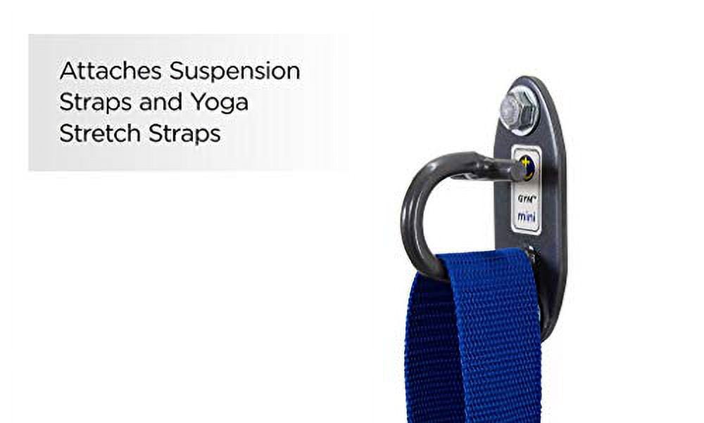 Anchor Gym Set of 3 Mini H1 Workout Wall Mount Solid Steel Anchors - Image 3