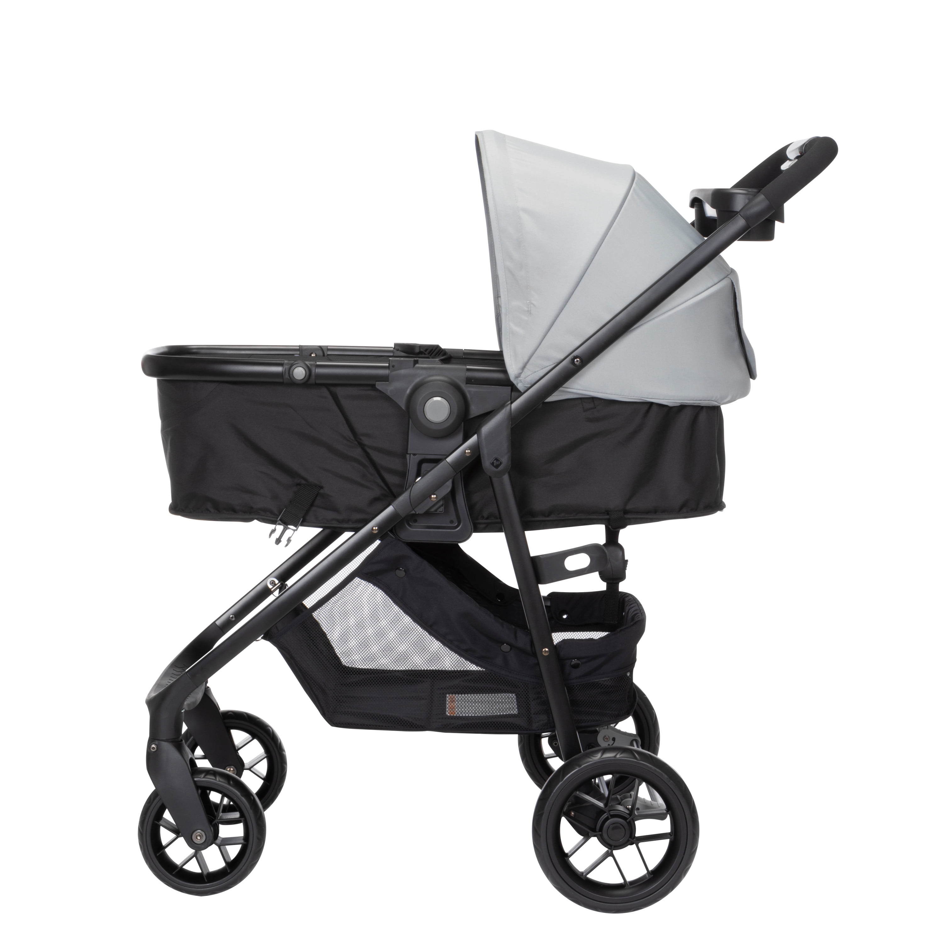 Safety 1st Grow and Go Sprint Modular Travel System Stroller with Rear-Facing Infant Car Seat, Whisper Grey, Toddler, Unisex - Image 4