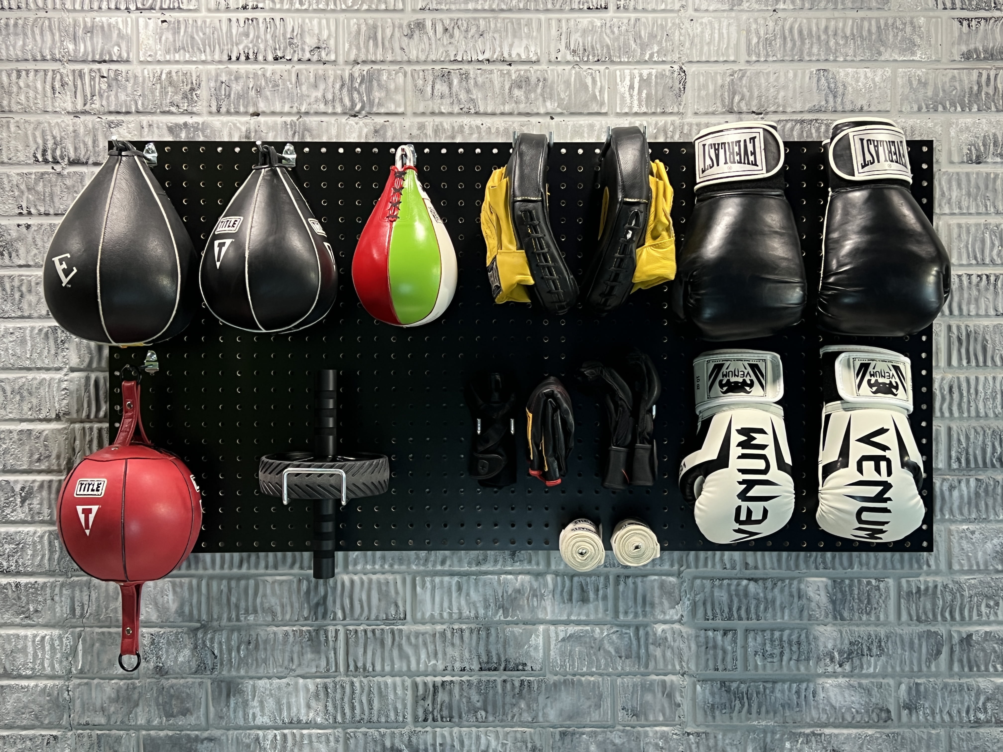 Triton Products® Black High Density Fiberboard Pegboards, Two Pack - Image 4