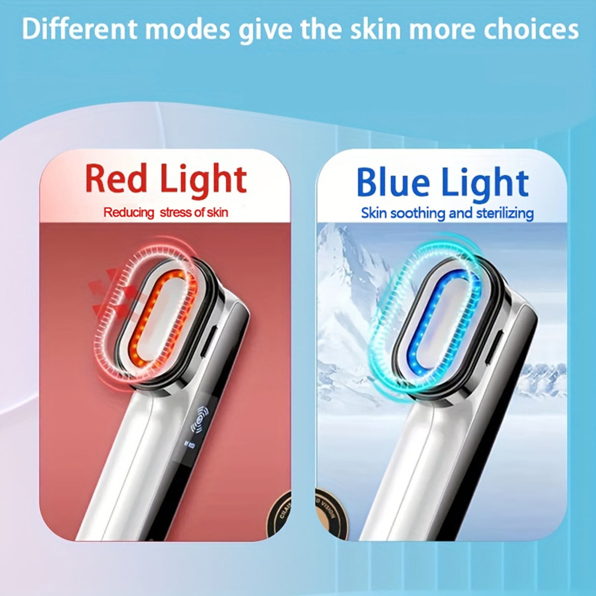 CENYEDA Skin Tightening Device, 6-in-1 Facial Massager, Red Light Therapy Anti Wrinkle Rejuvenation - Image 3
