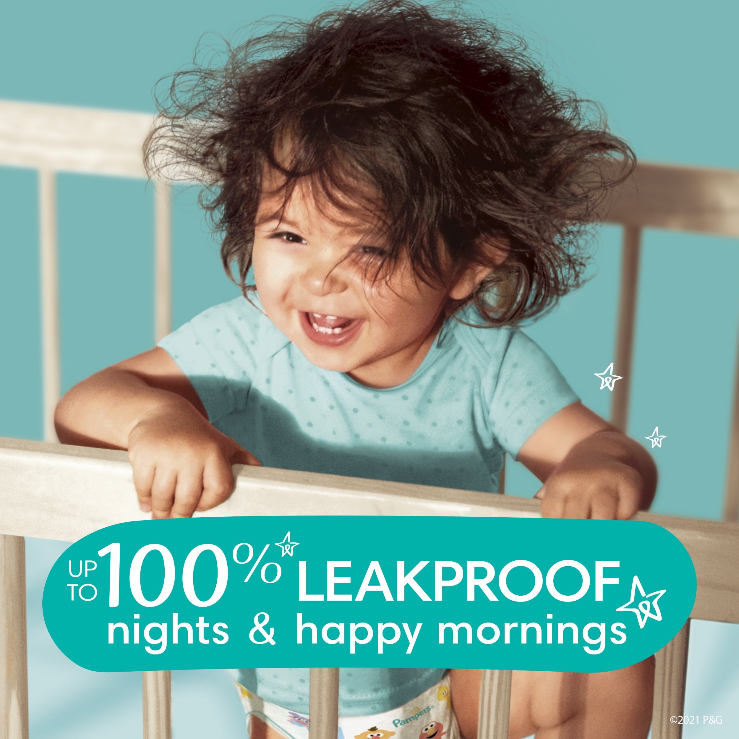 Pampers Baby Dry Diapers Size 2, 186 Count (Select for More Options) - Image 10