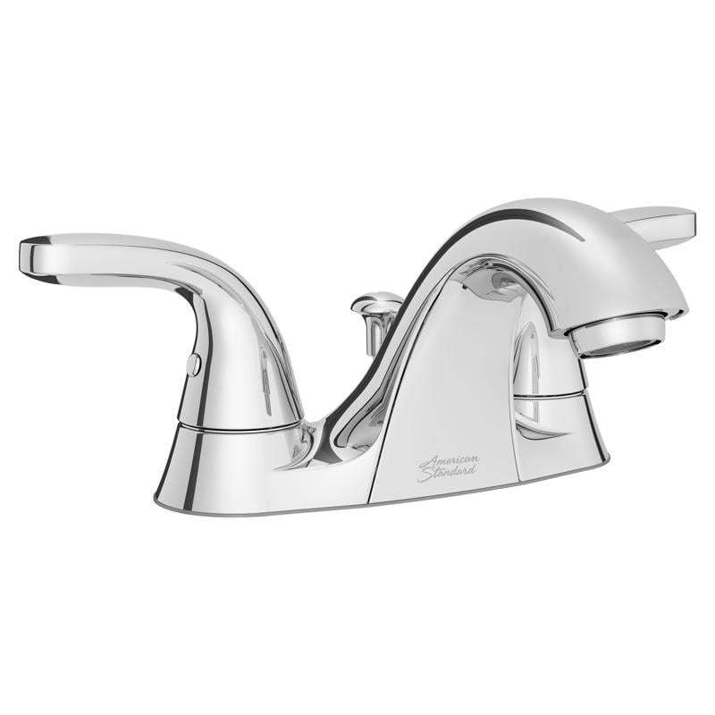 American Standard Cadet Chrome Two Handle Lavatory Faucet 4 in. - Image 2