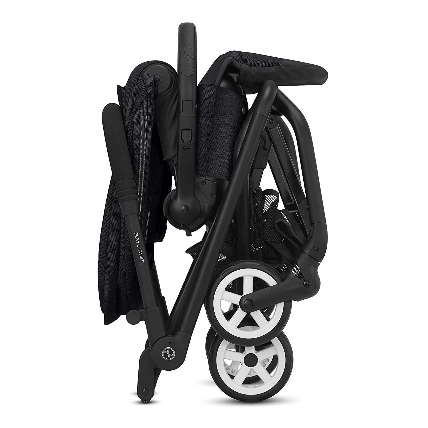 Cybex Eezy S Twist Lightweight Stroller, Deep Black - Image 7