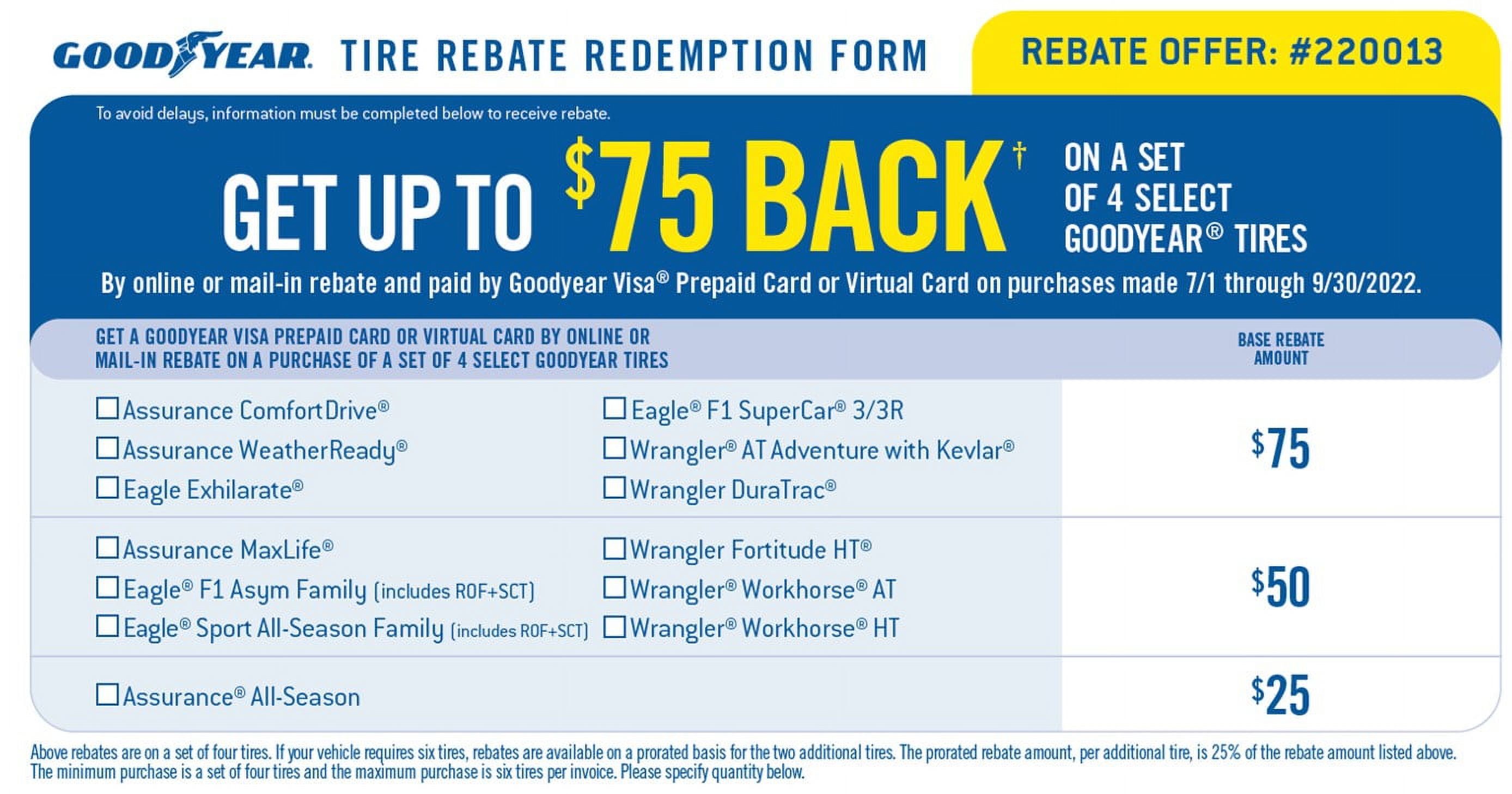 Goodyear Assurance Weatherready 225/55R18 98V All-Season Tire - Image 2