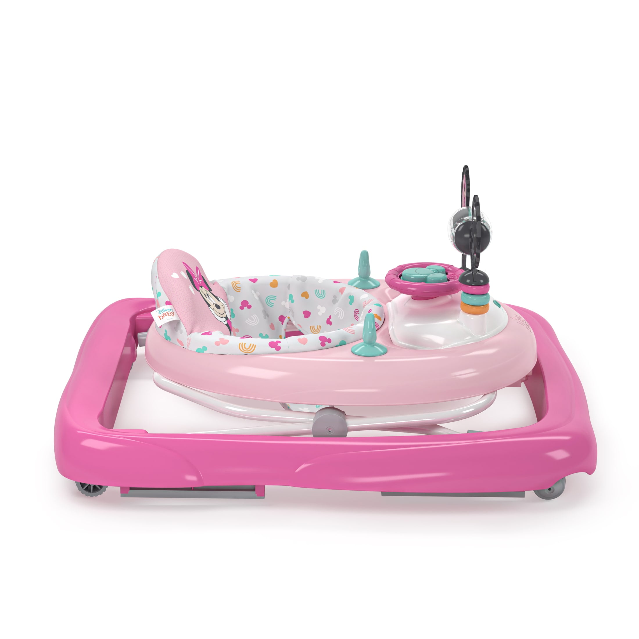 Disney Baby 2-in-1 Adjustable Baby Walker with Activity Station, Minnie Mouse by Bright Starts - Image 8